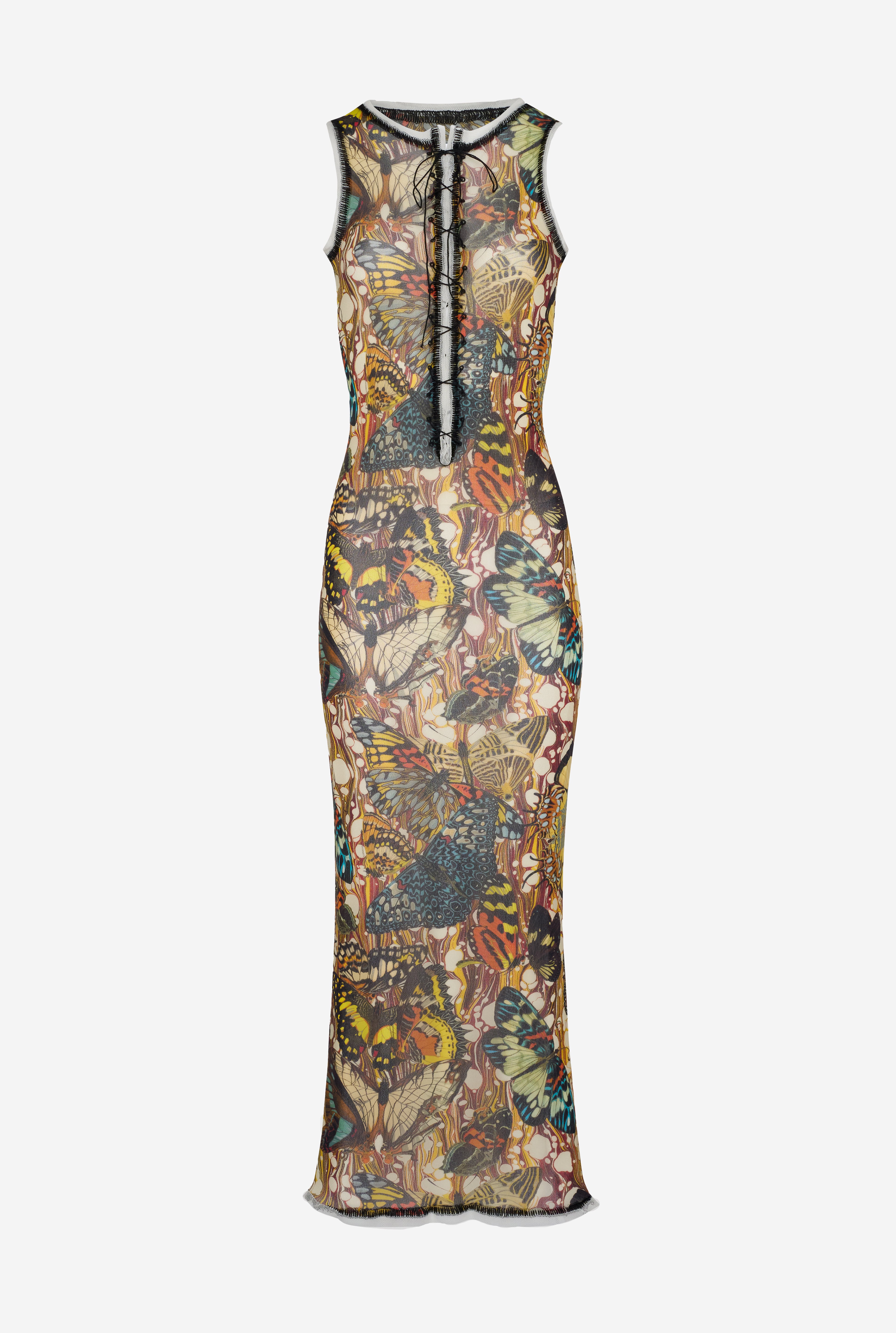 Re-edition - The Yellow Butterfly Dress