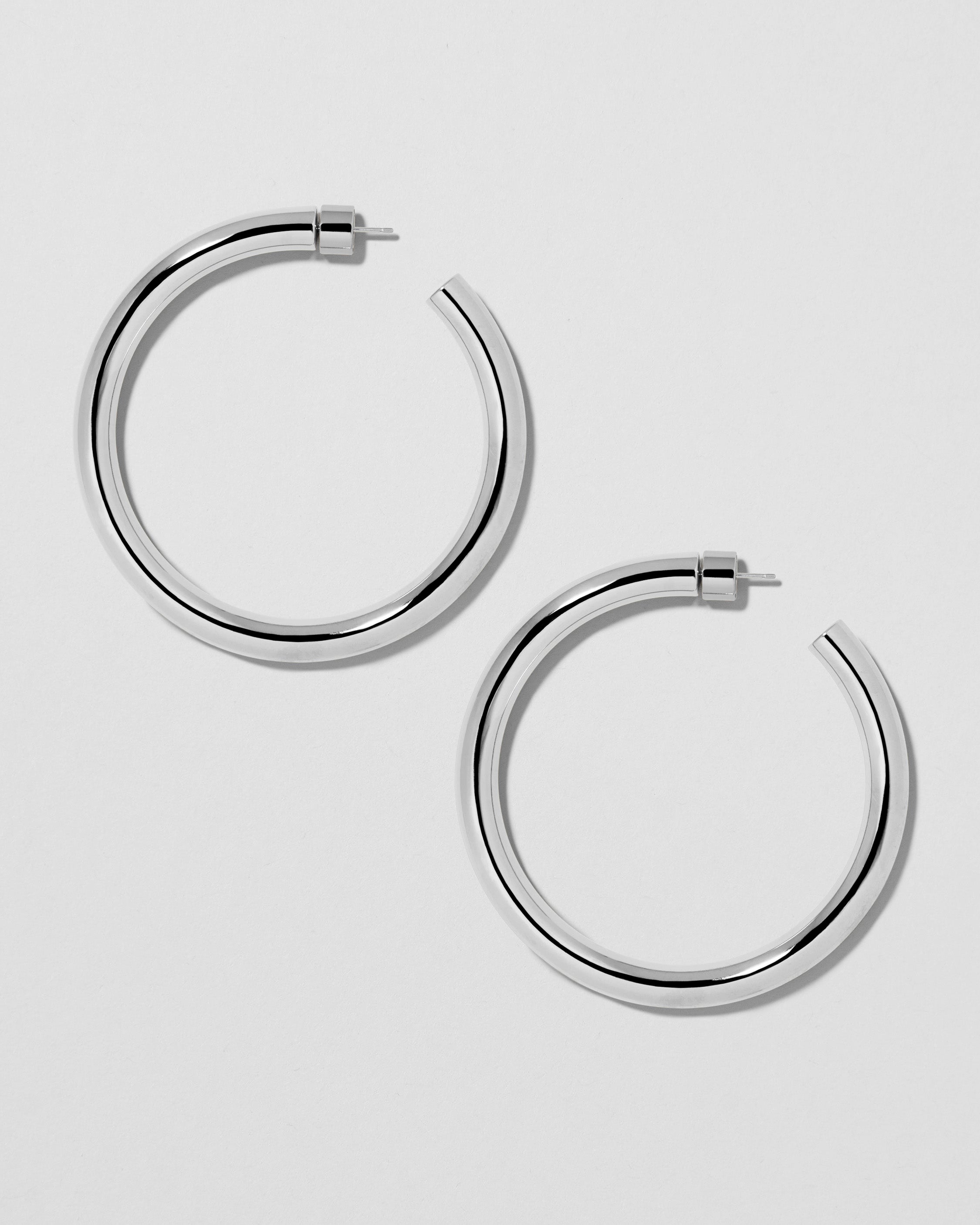 Front-facing pair with the rounded polished finish in focus