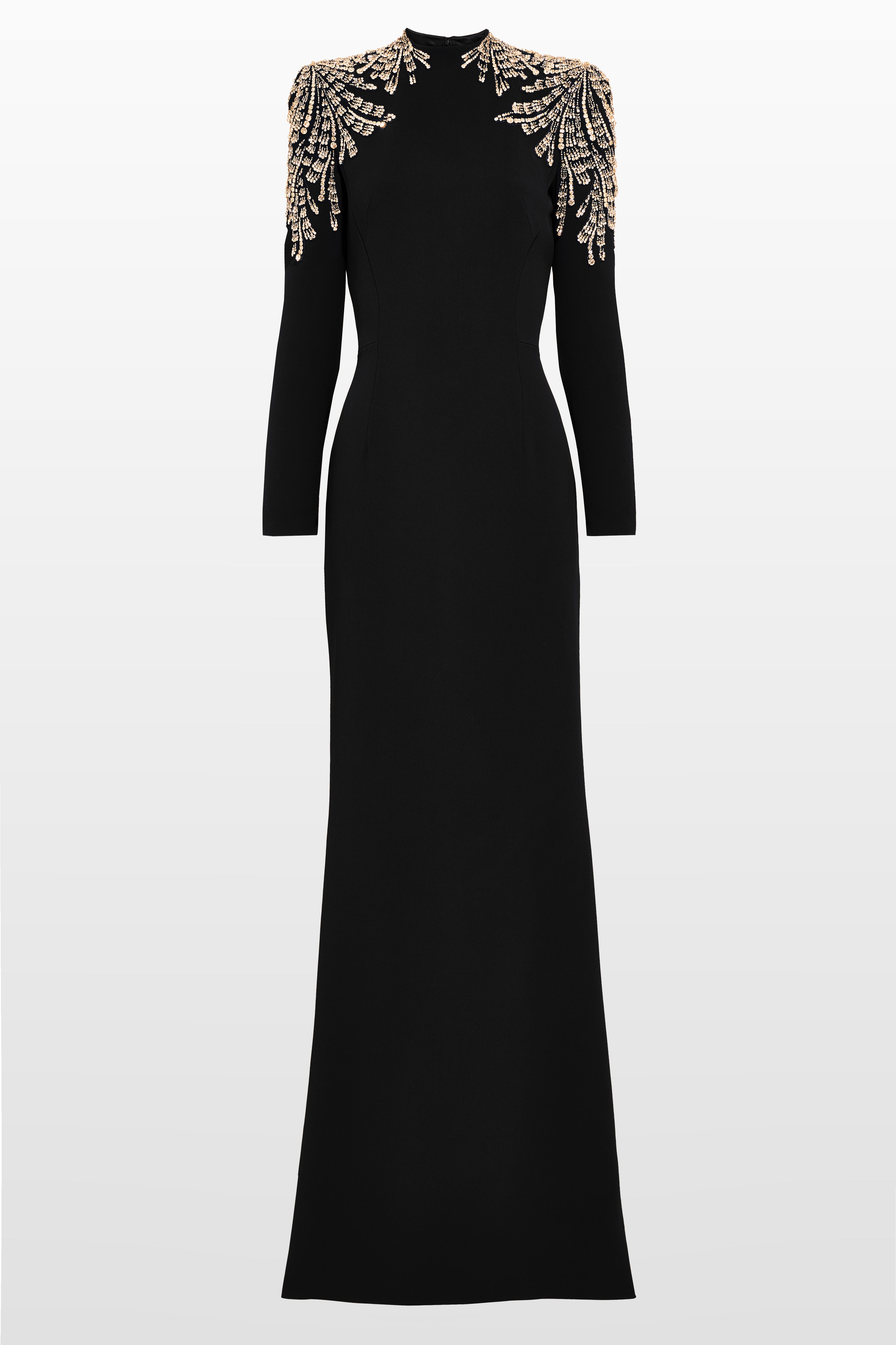 Cobra Embellished Gown