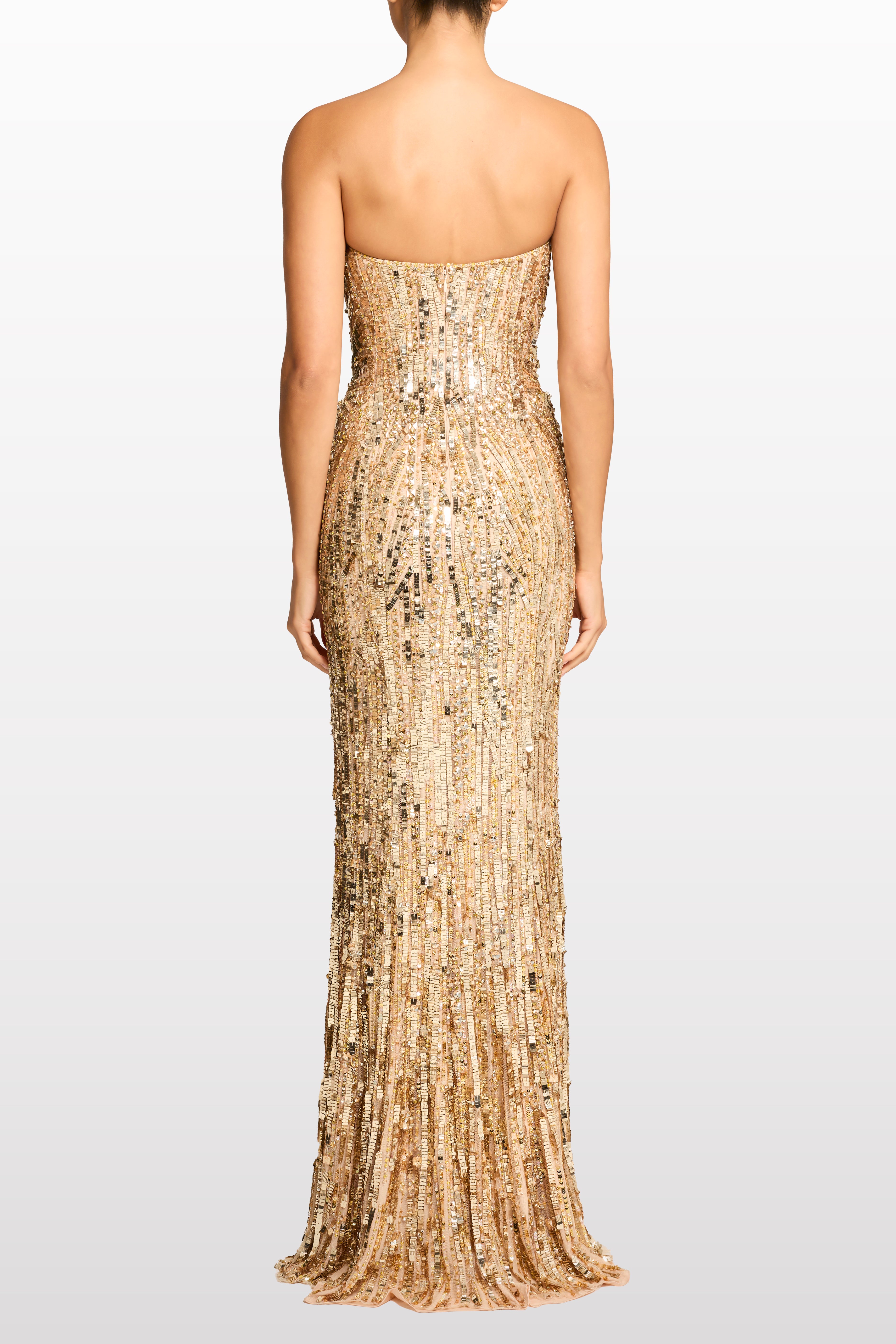 Illusion 820 gown — side angle