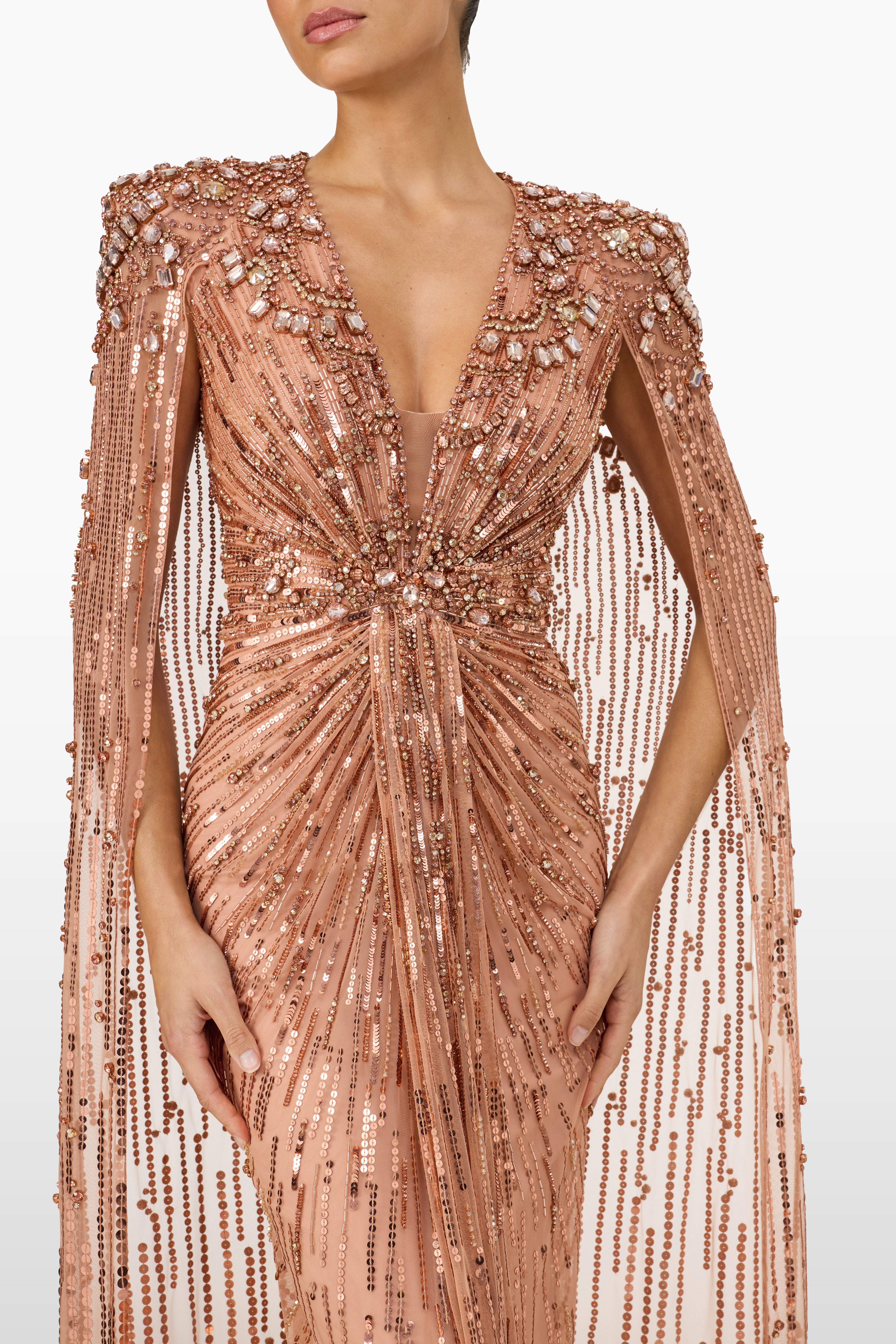 SABLE 2092 gown — back view