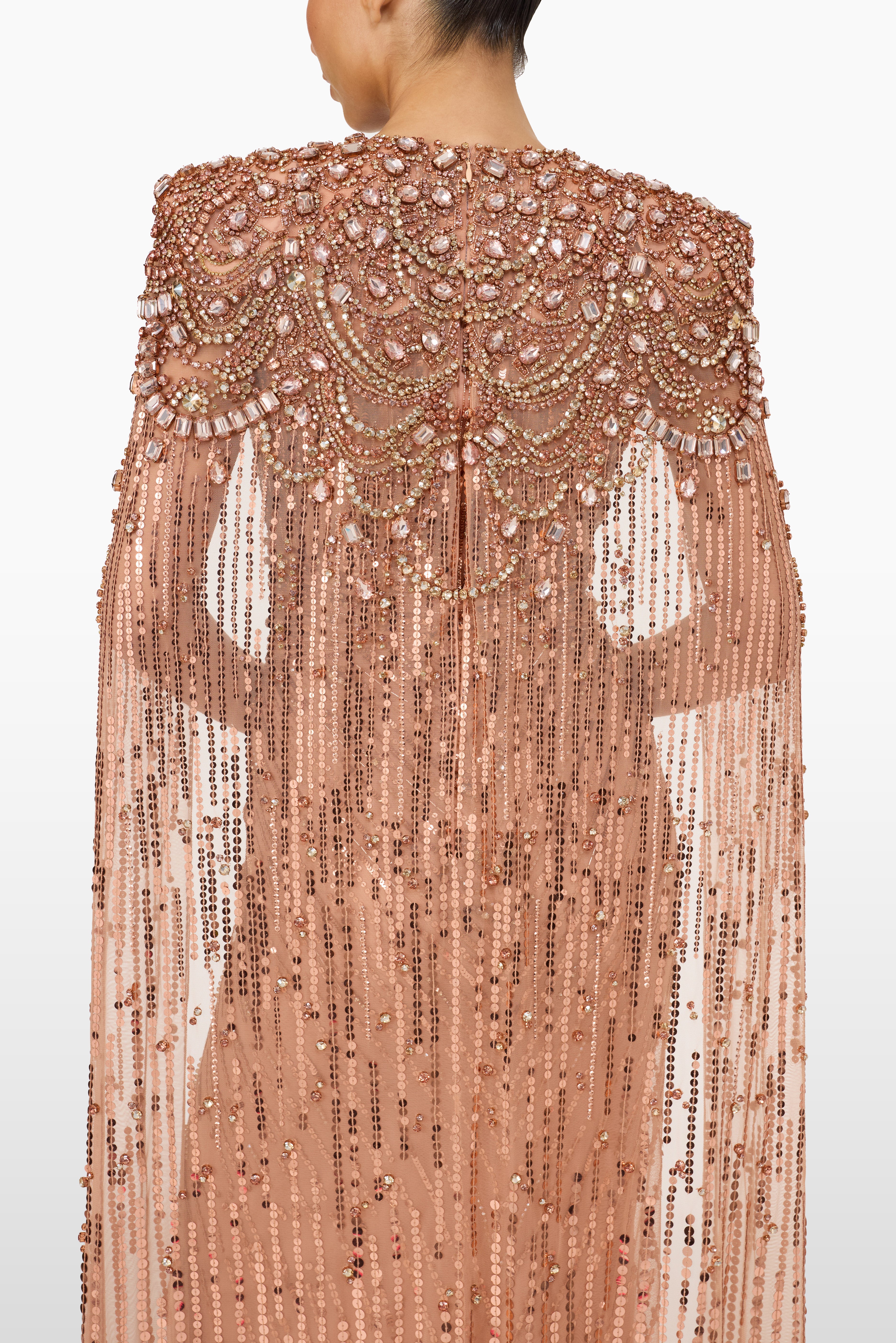 SABLE 2092 gown — detail close-up