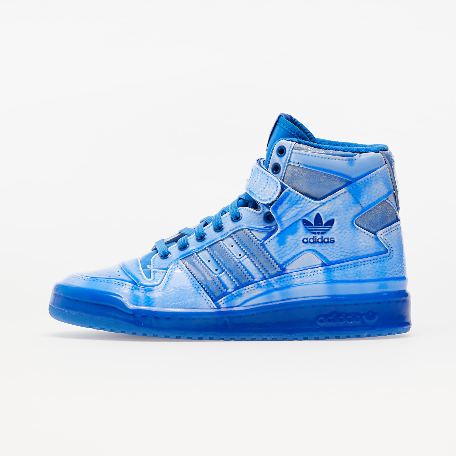 adidas x Jeremy Scott Forum High "Dipped Blue" Sneakers