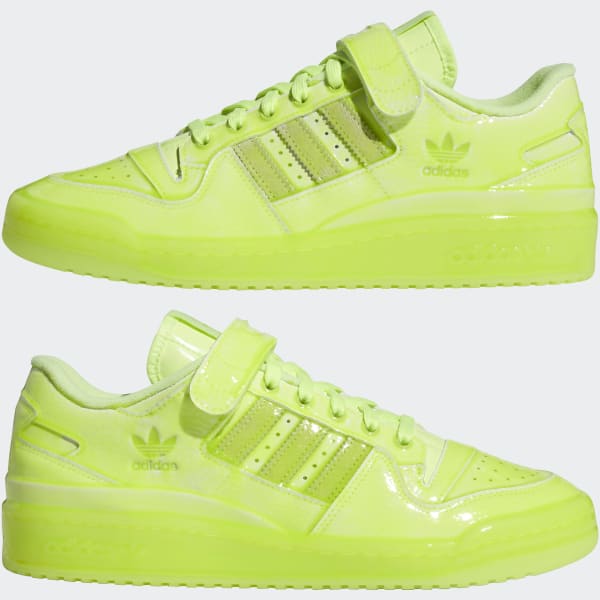 adidas x Jeremy Scott Forum Low "Dipped Yellow" Sneakers