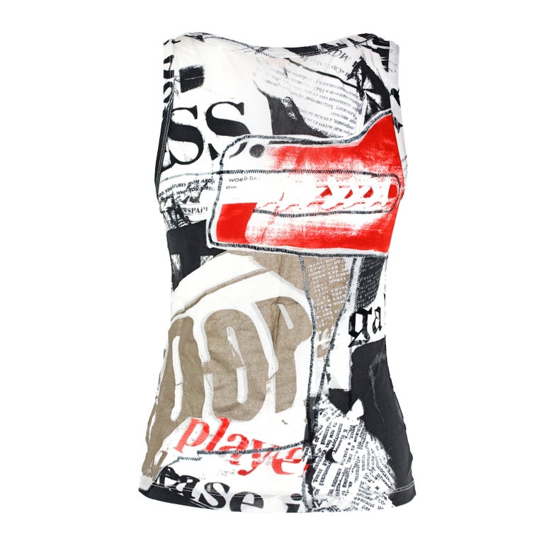 Back view with a cleaner distribution of the print