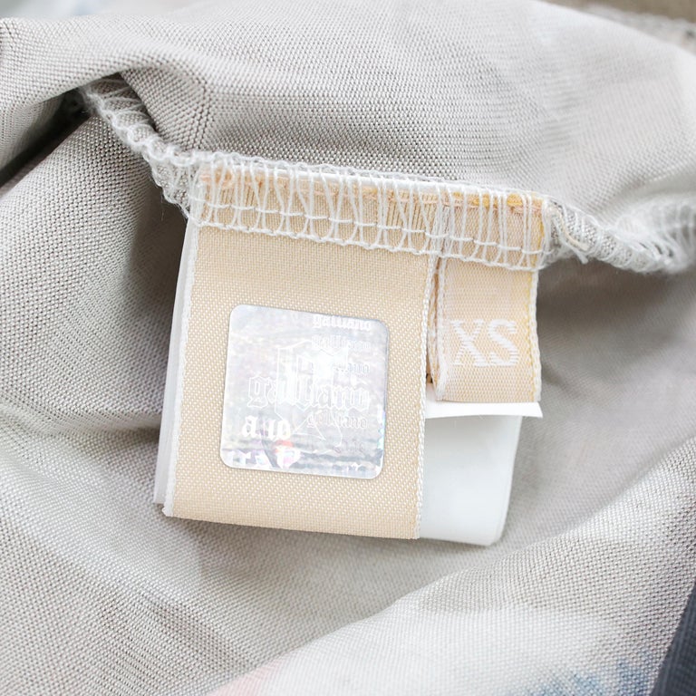 Interior tag detail from the archival top