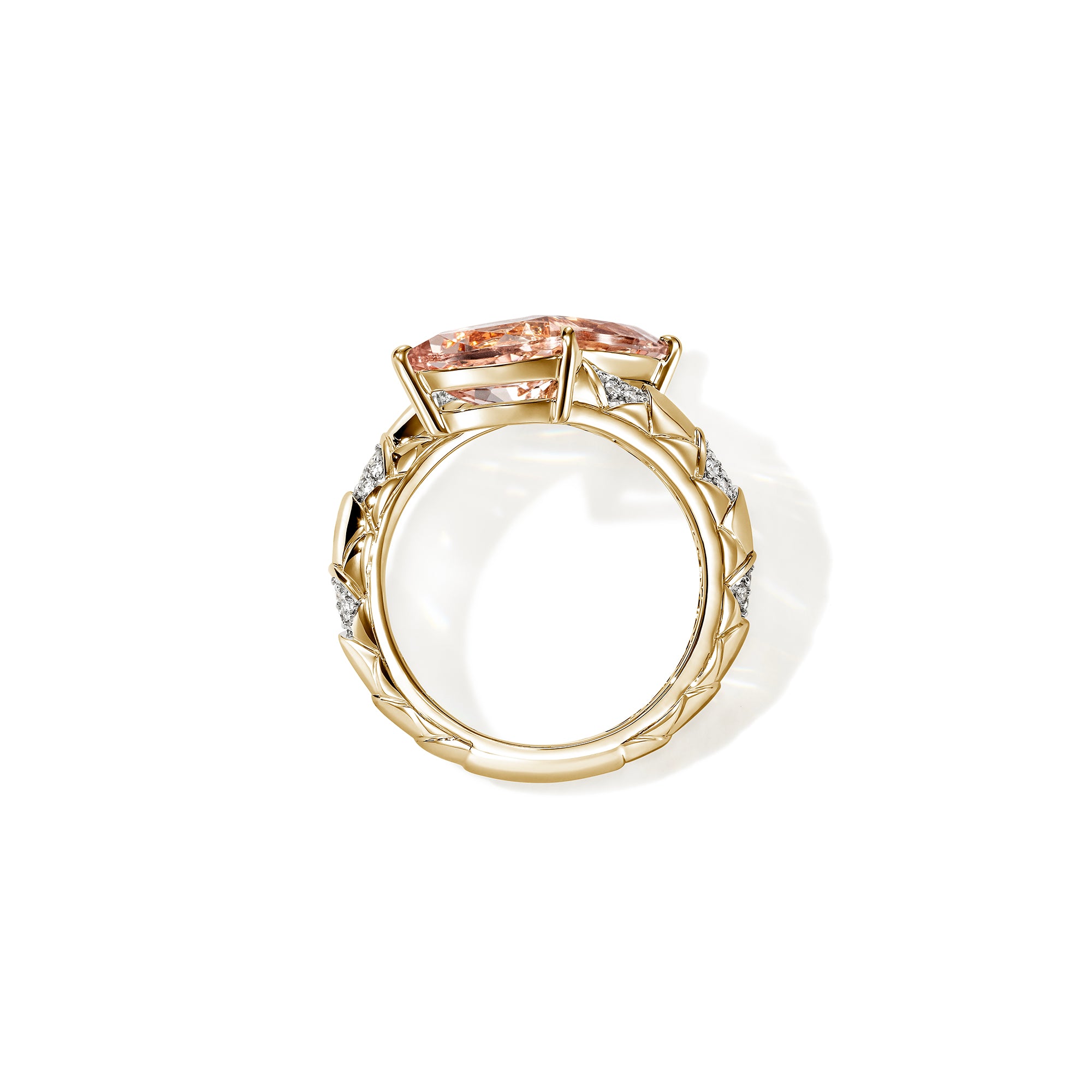 Artisan Series Naga Ring — overhead view
