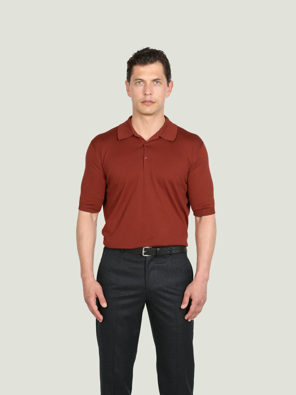 Isis Sea Island Cotton Polo Shirt