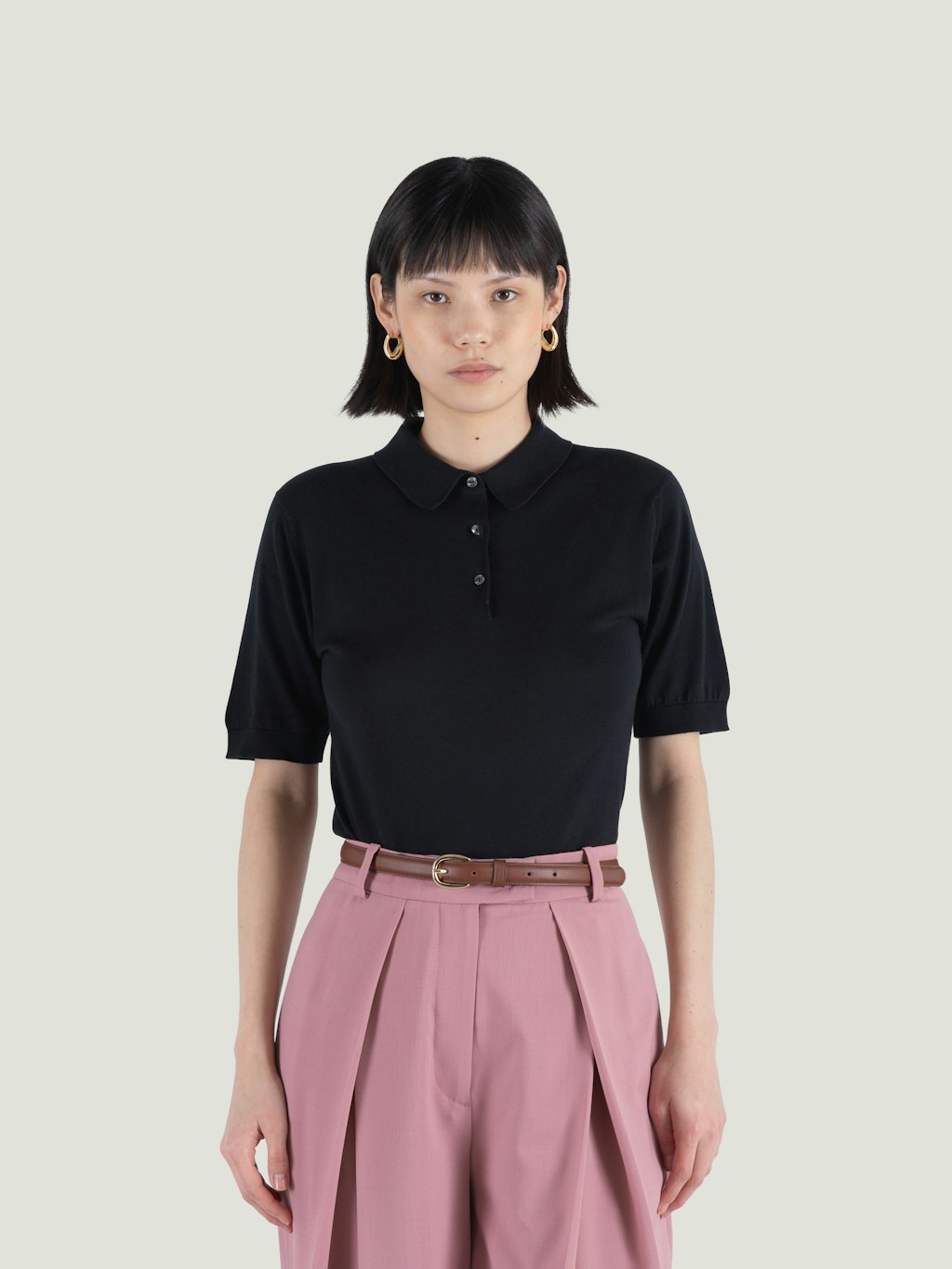 Jill Sea Island Cotton Polo Shirt