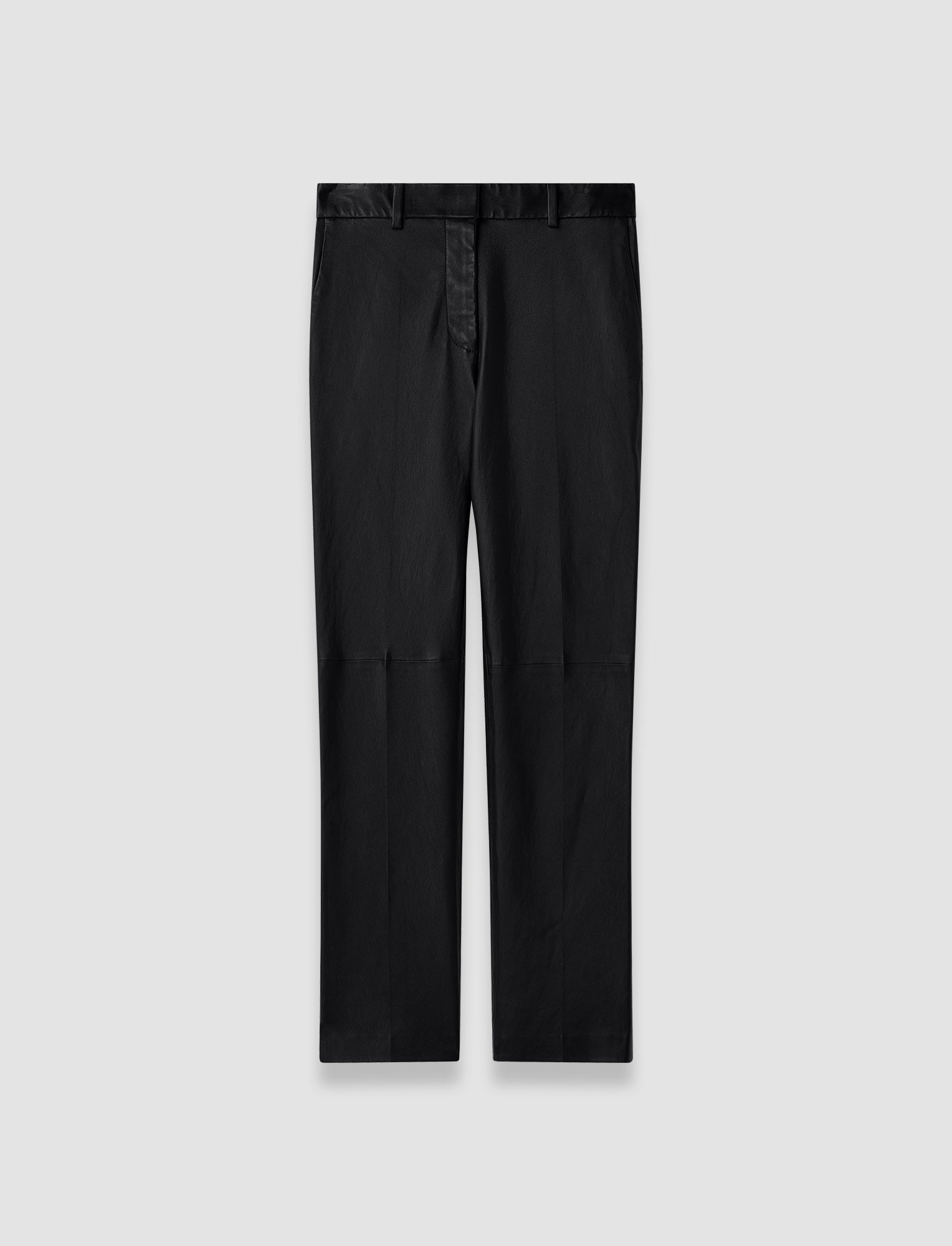 Coleman Long Leather Stretch Trousers
