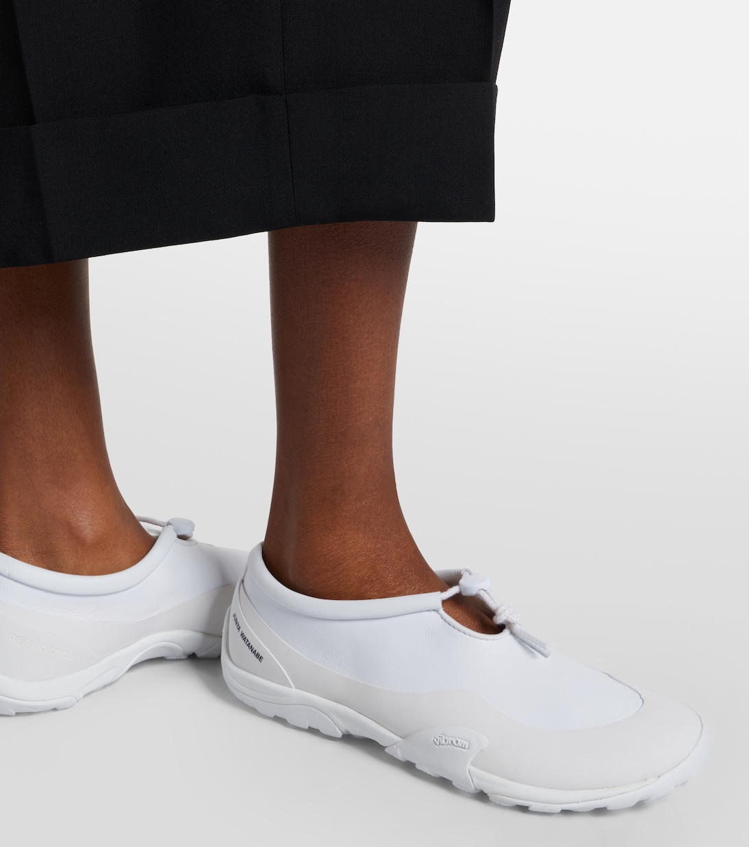 On-foot angle showing the pared-back, almost aquatic silhouette.