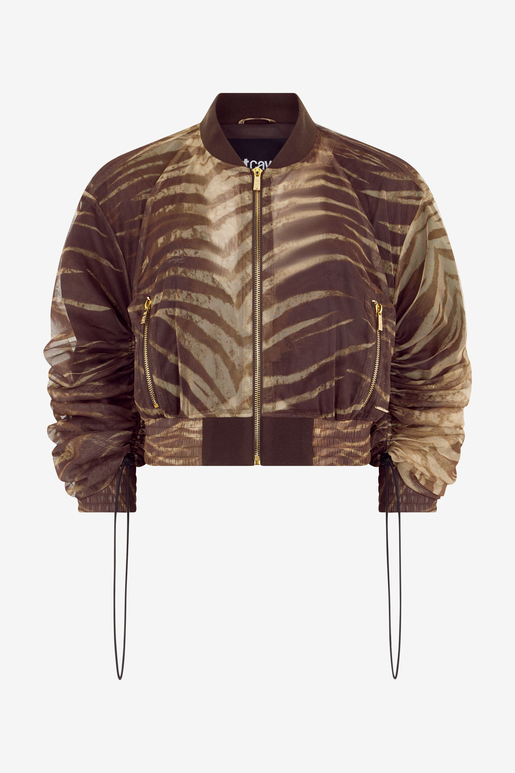 Natural Barb Print Jacket