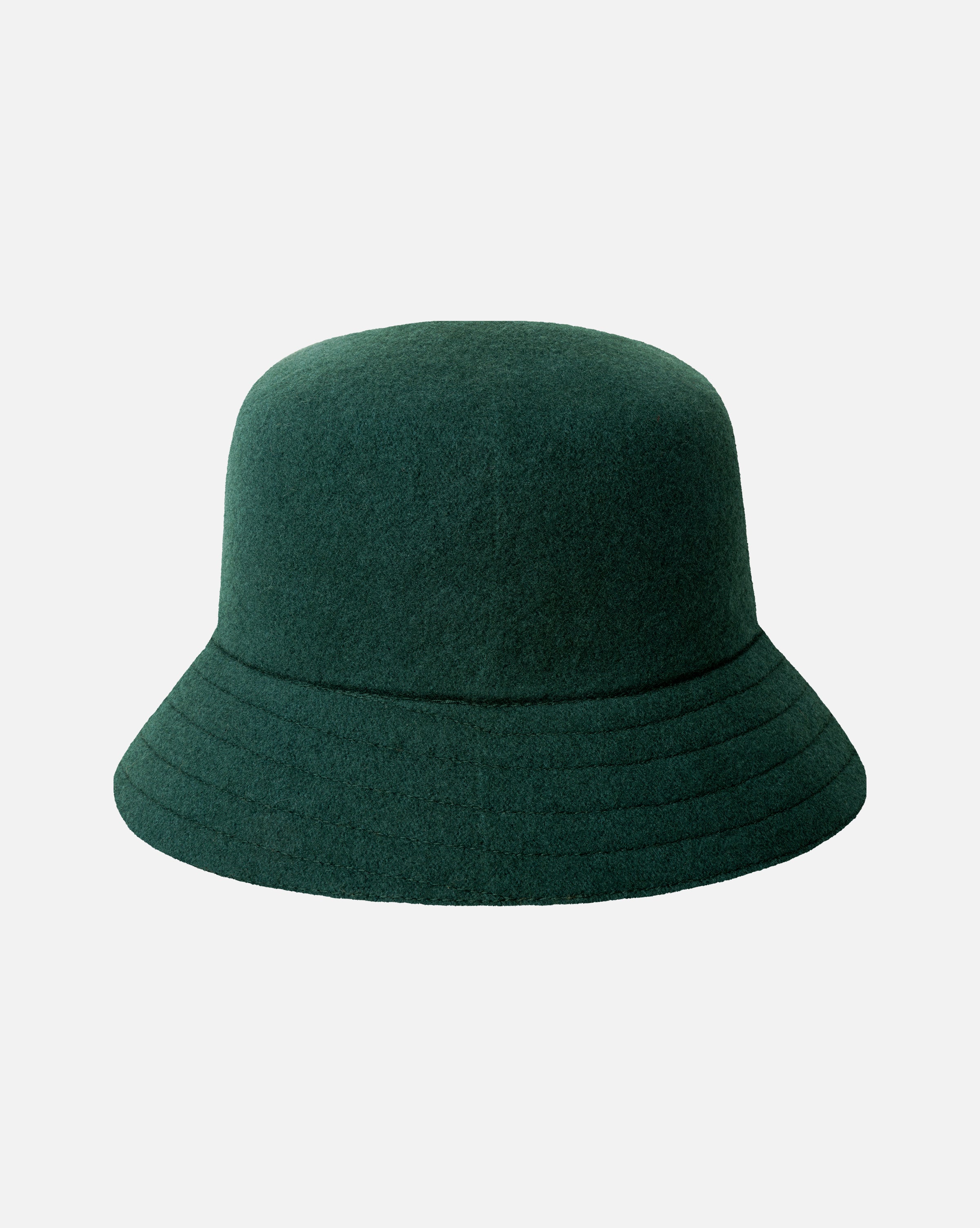 Deep green rear view