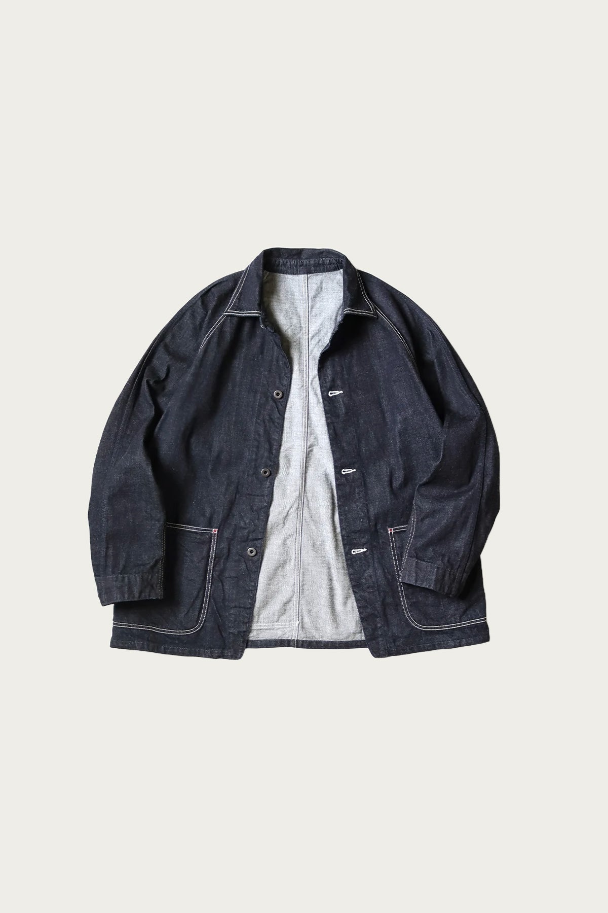 Front showing the pocket mix and patchwork feel