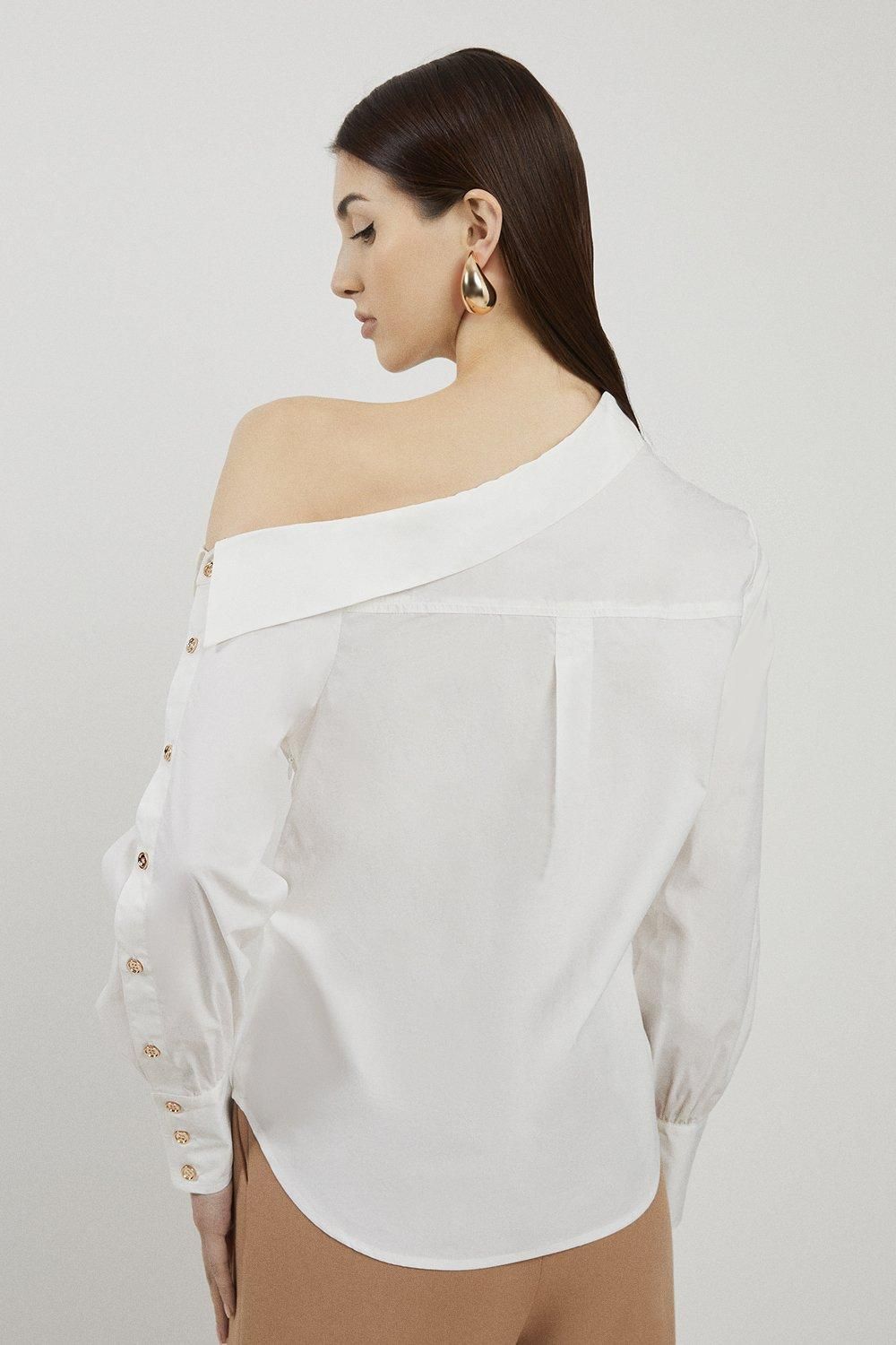Close-up on the cuff and button line
