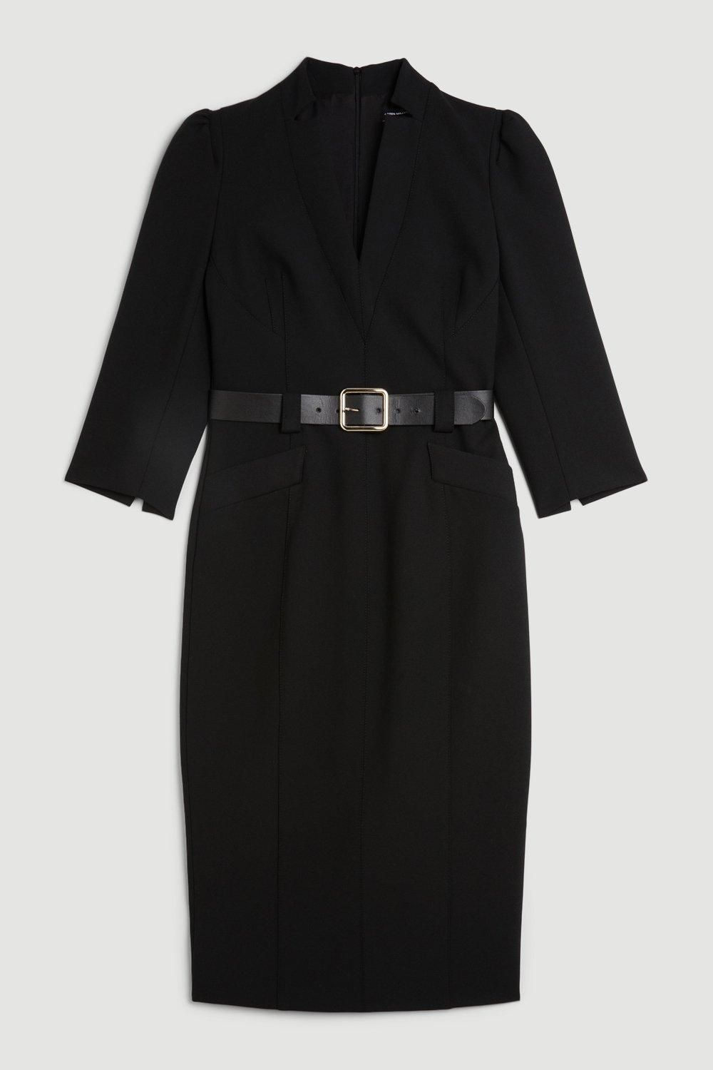 Back view with the waist belt anchored high