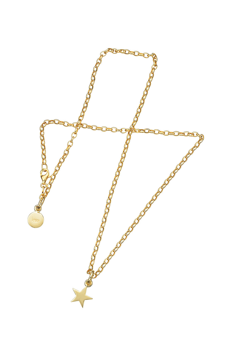 Longer lay-flat view of the belcher chain