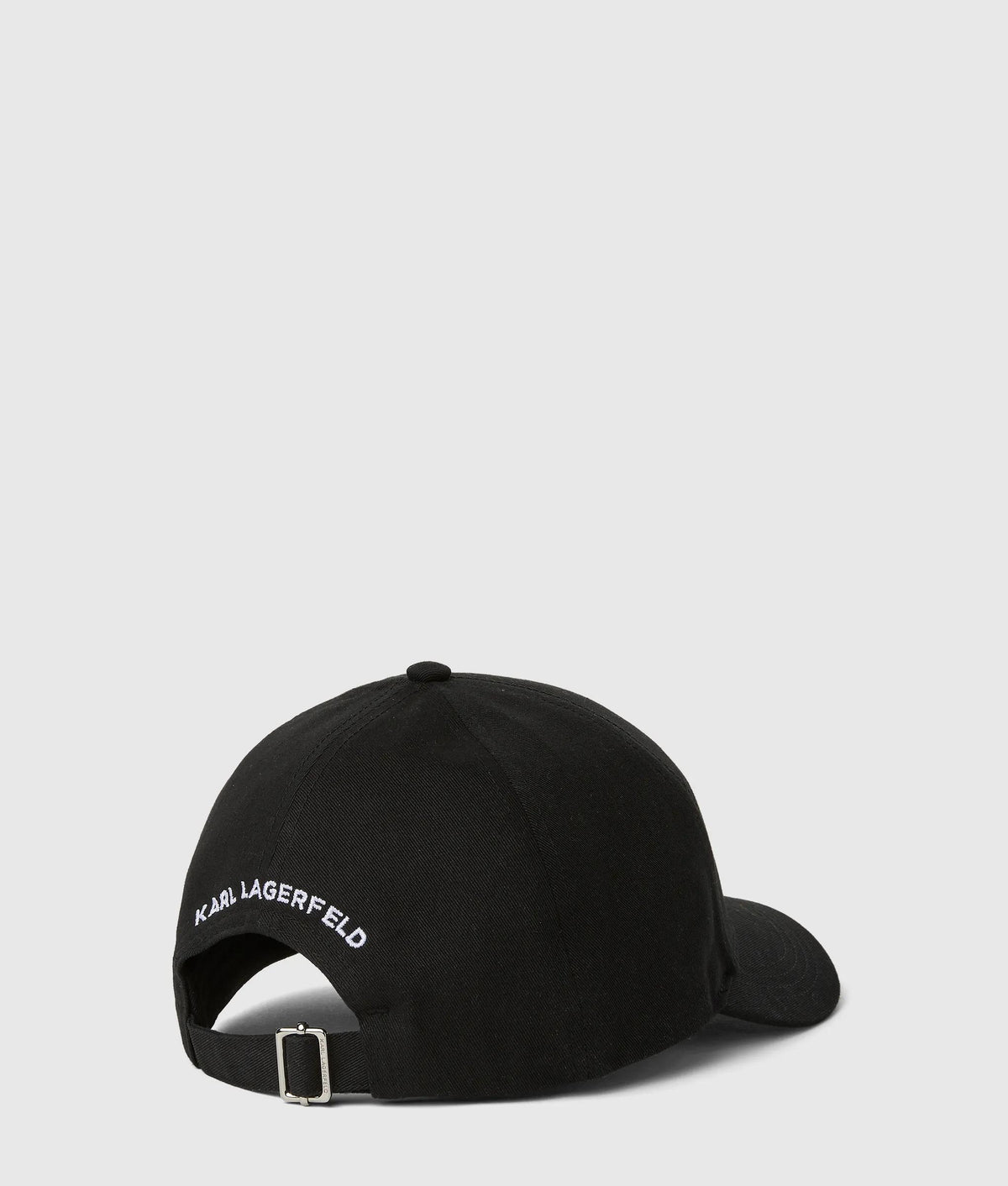 Back strap and wordmark embroidery