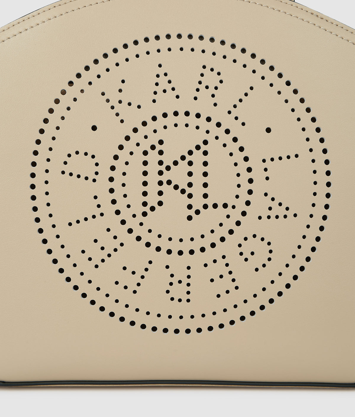 Perforated medallion detail