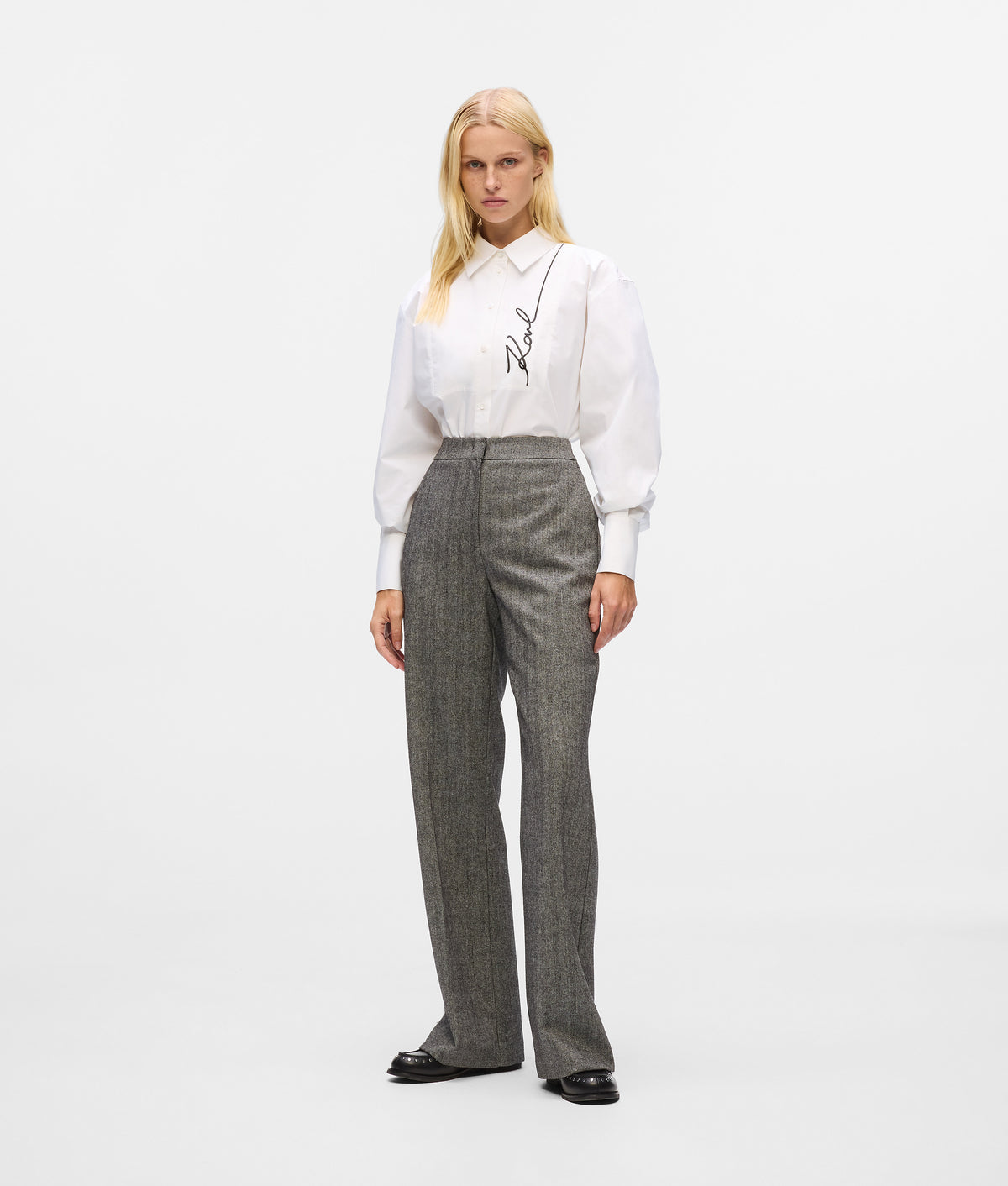 Full-length styling shot
