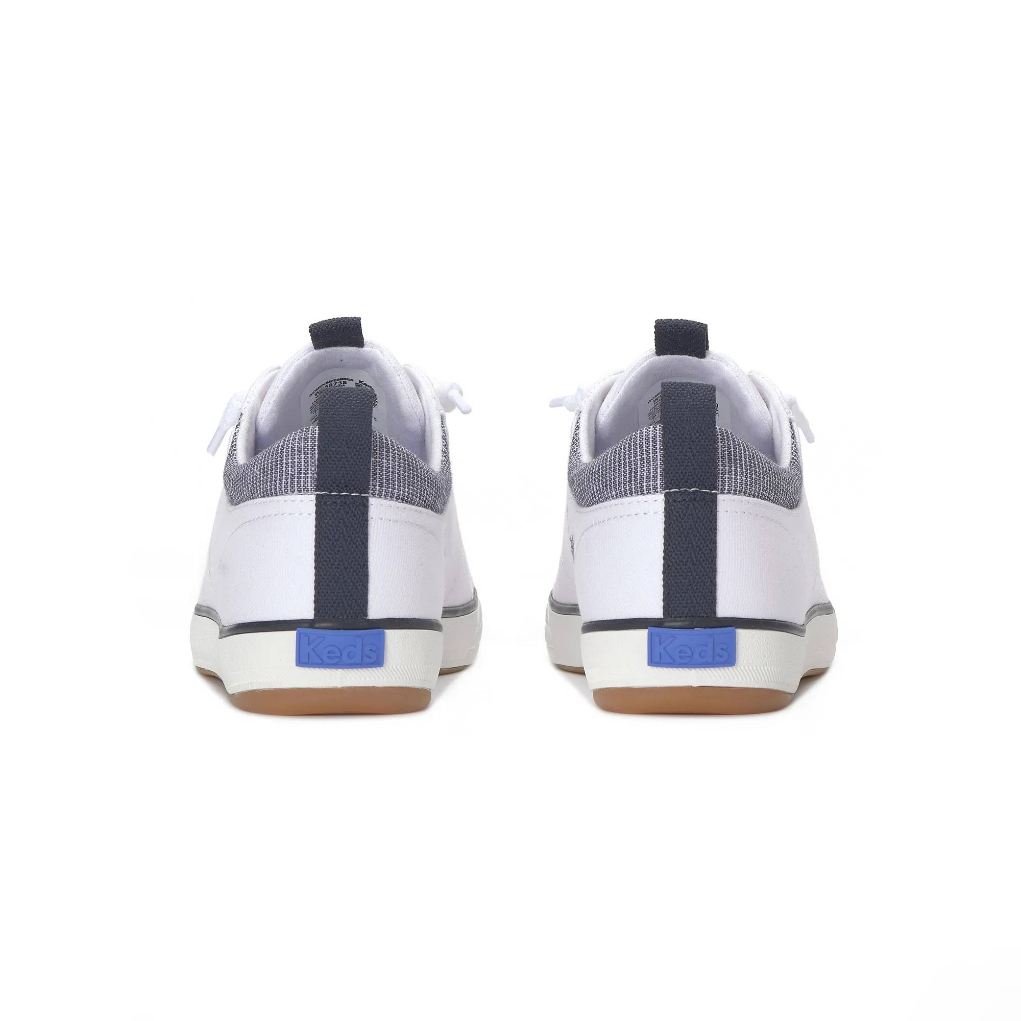 Back view highlighting the pull tabs and heel structure