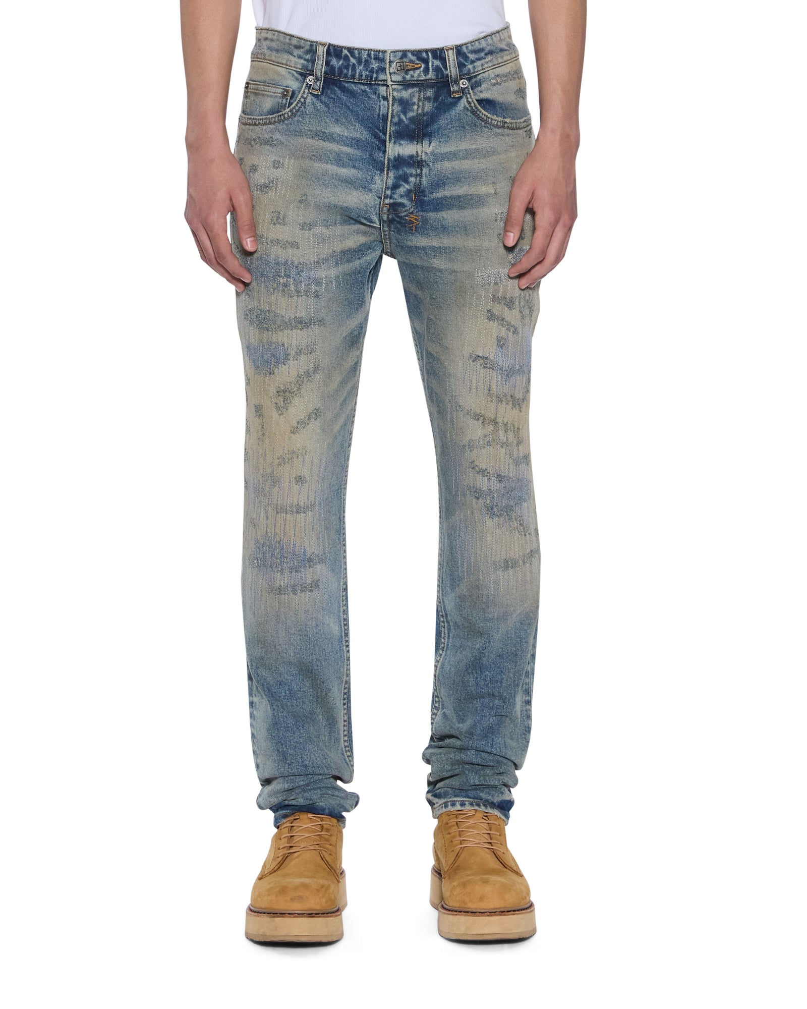 Chitch Brooklyn Repair Slim Denim Jeans