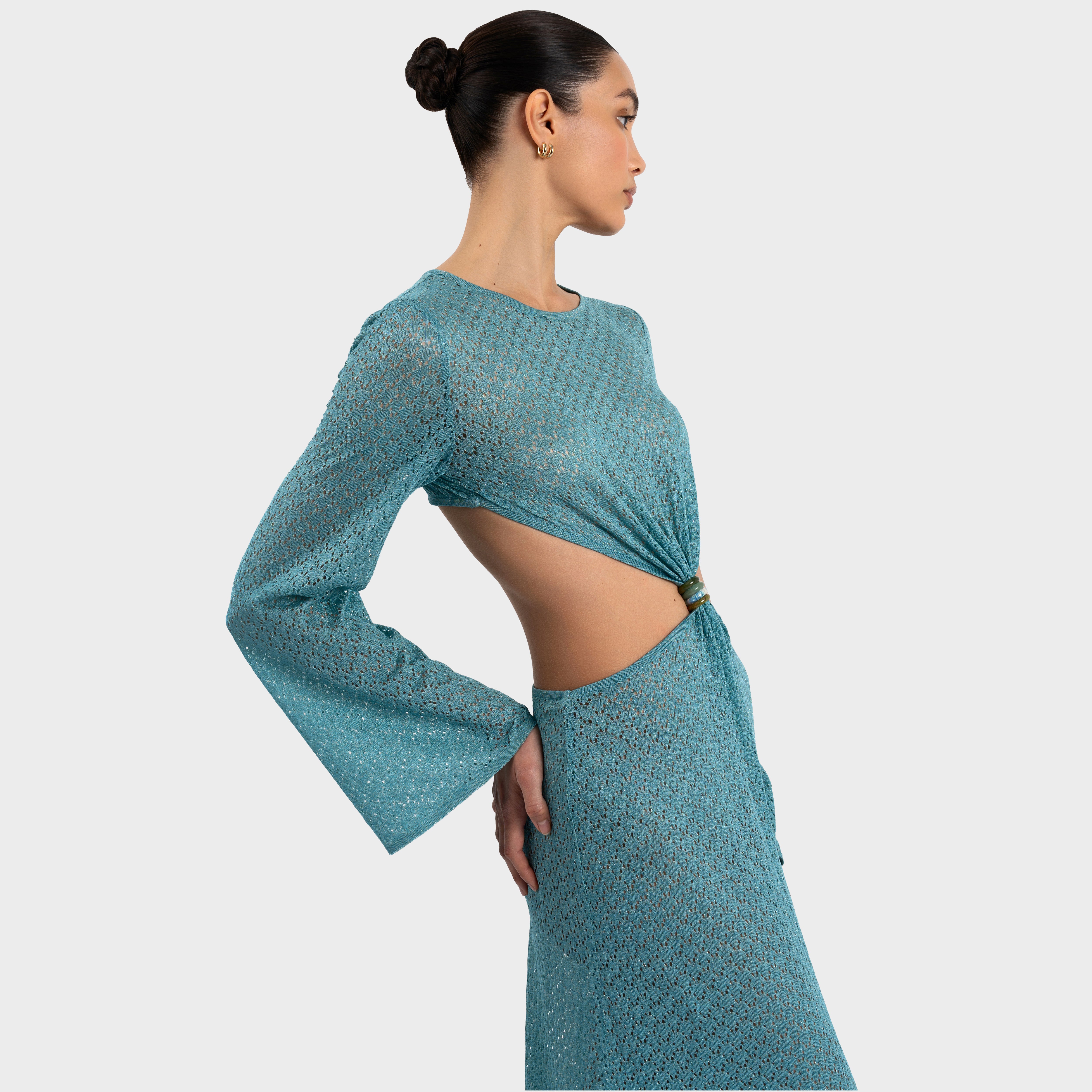 side/back view