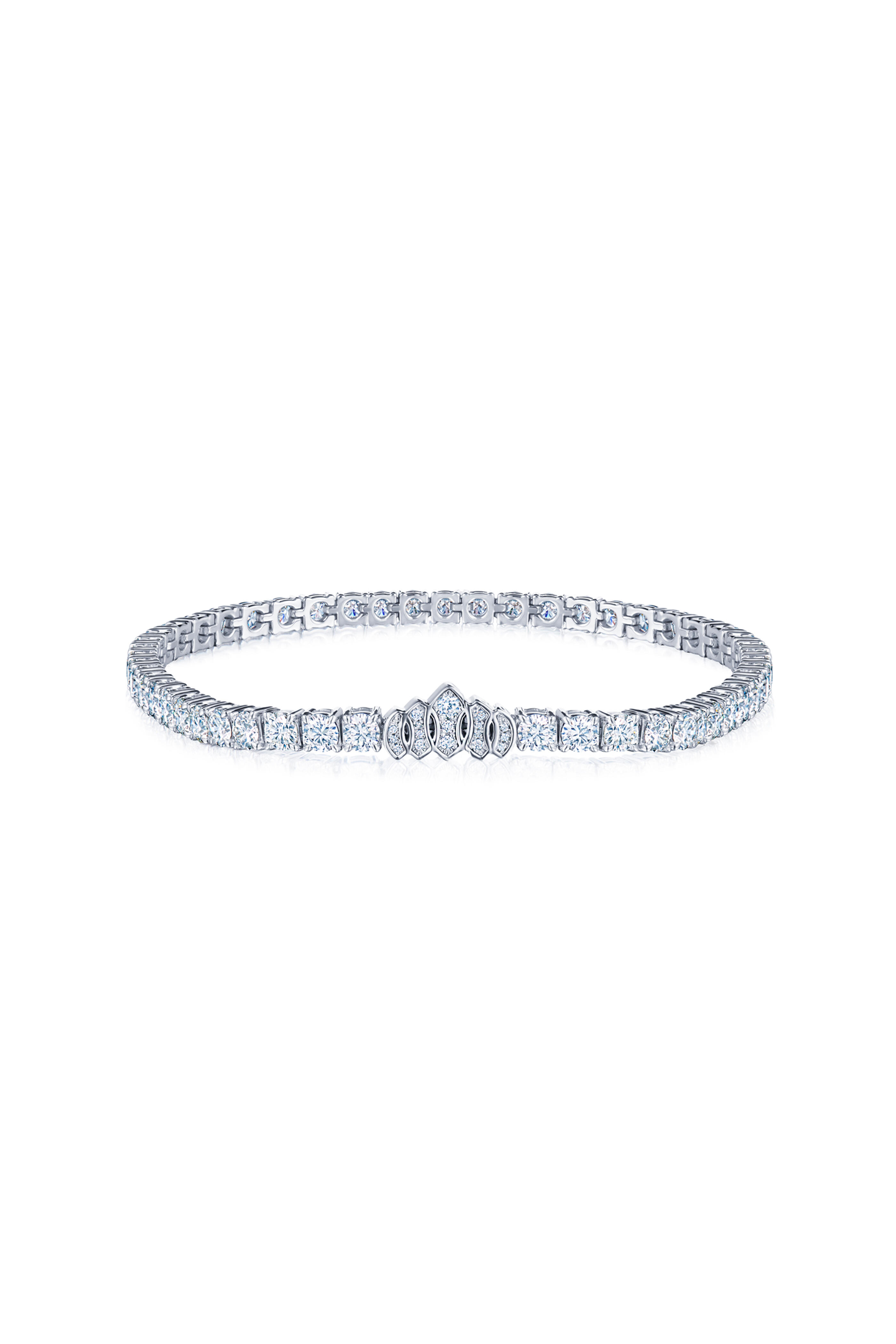 KWIAT 18KT Diamond Bangle Bracelet B-15561W-0-DIA-18K