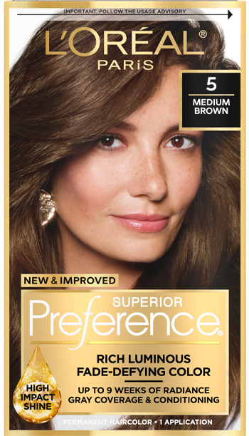 Superior Preference Fade-Defying Shine Permanent Hair Color