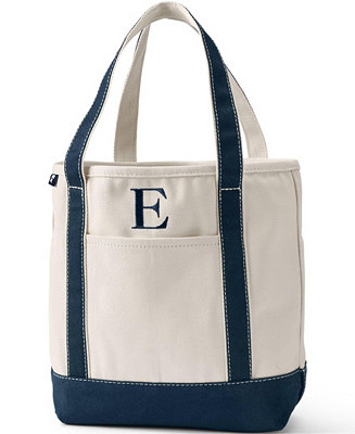Pre-monogrammed tote