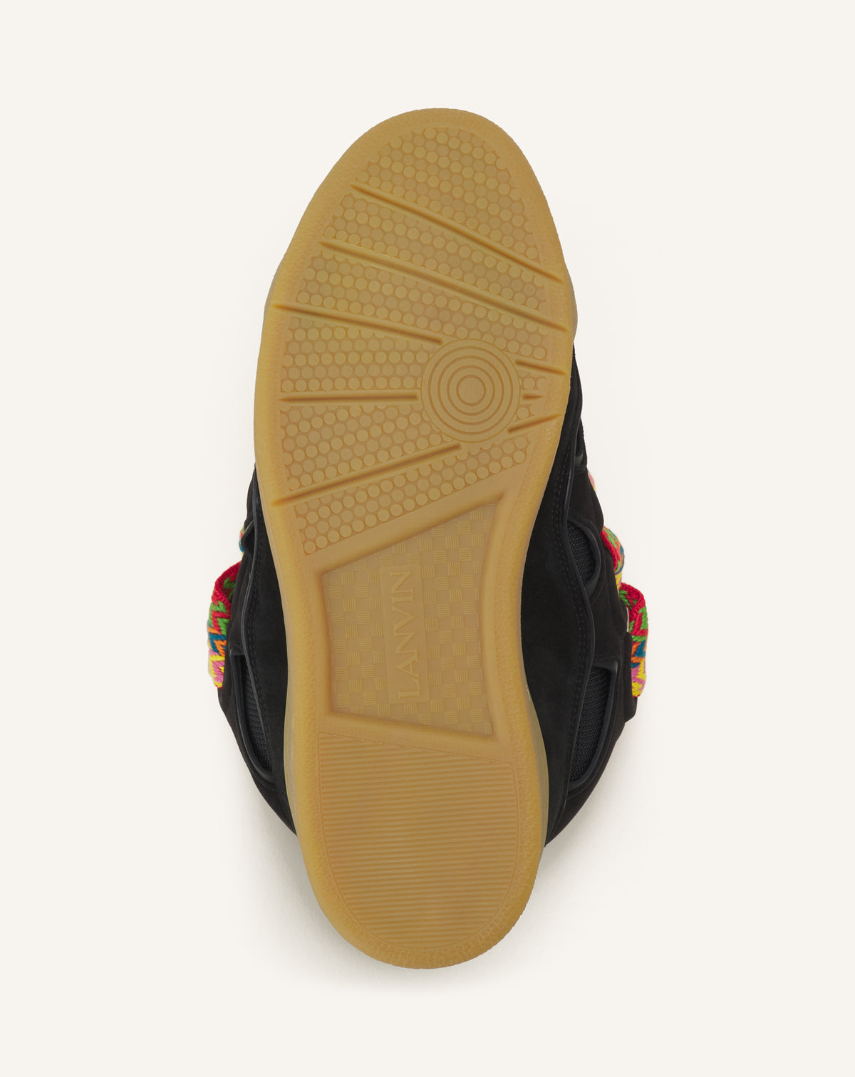 LANVIN-embossed gum sole