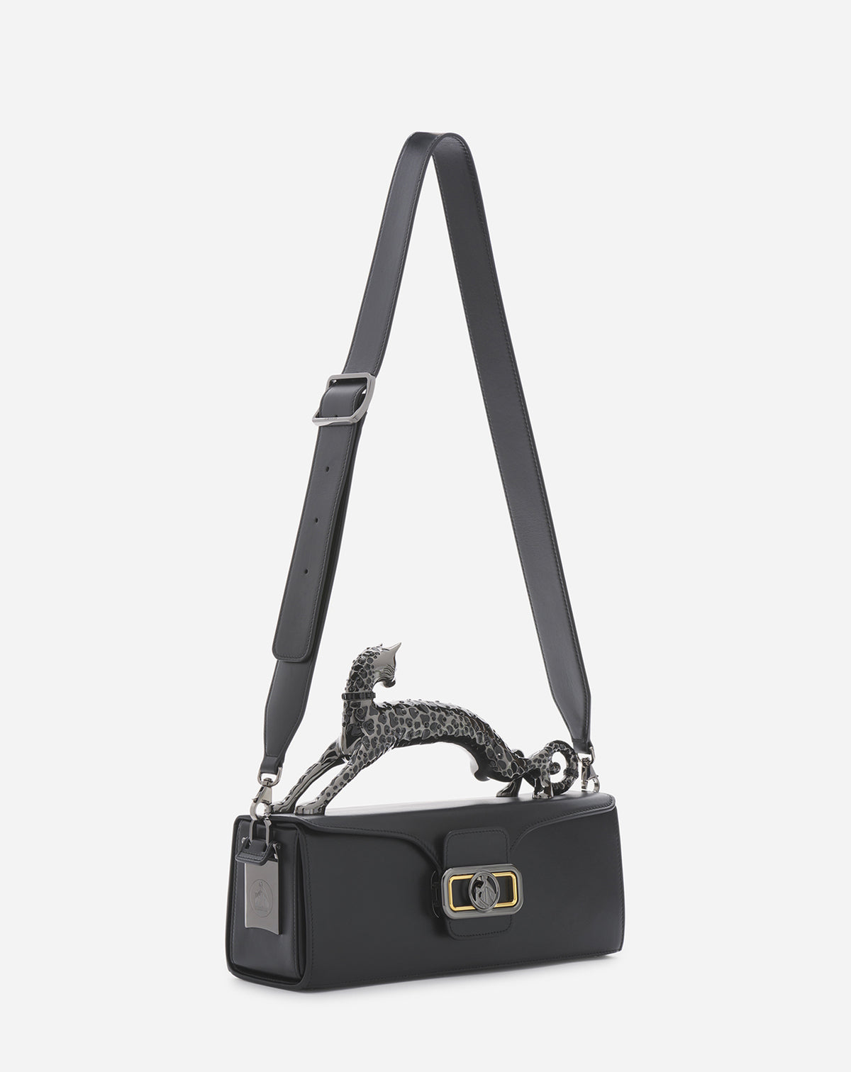 Shoulder strap and the slim rectangular box body