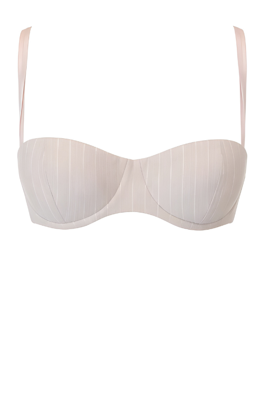 Gold Pinstripe Bralette