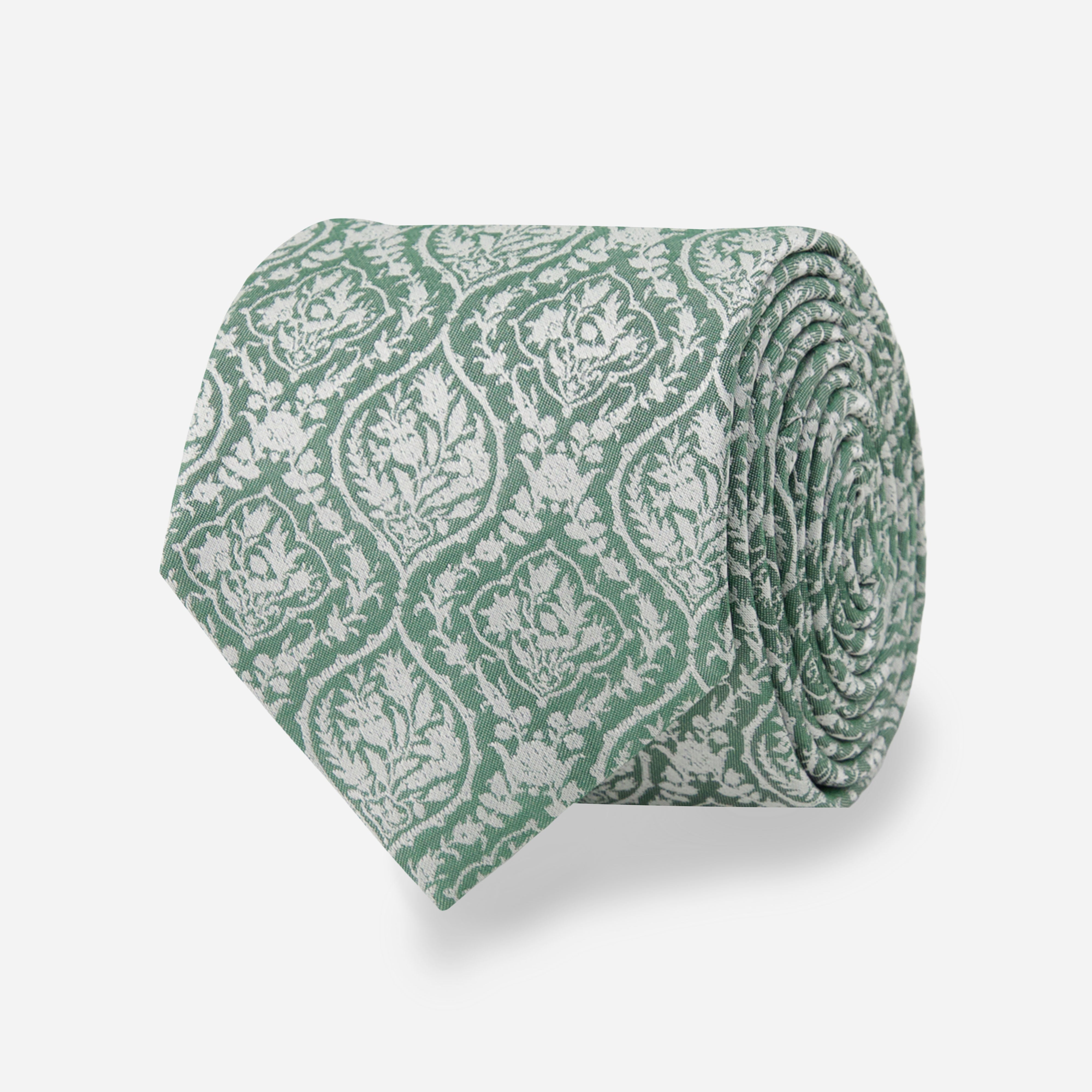 Foscot Damask Juniper Tie