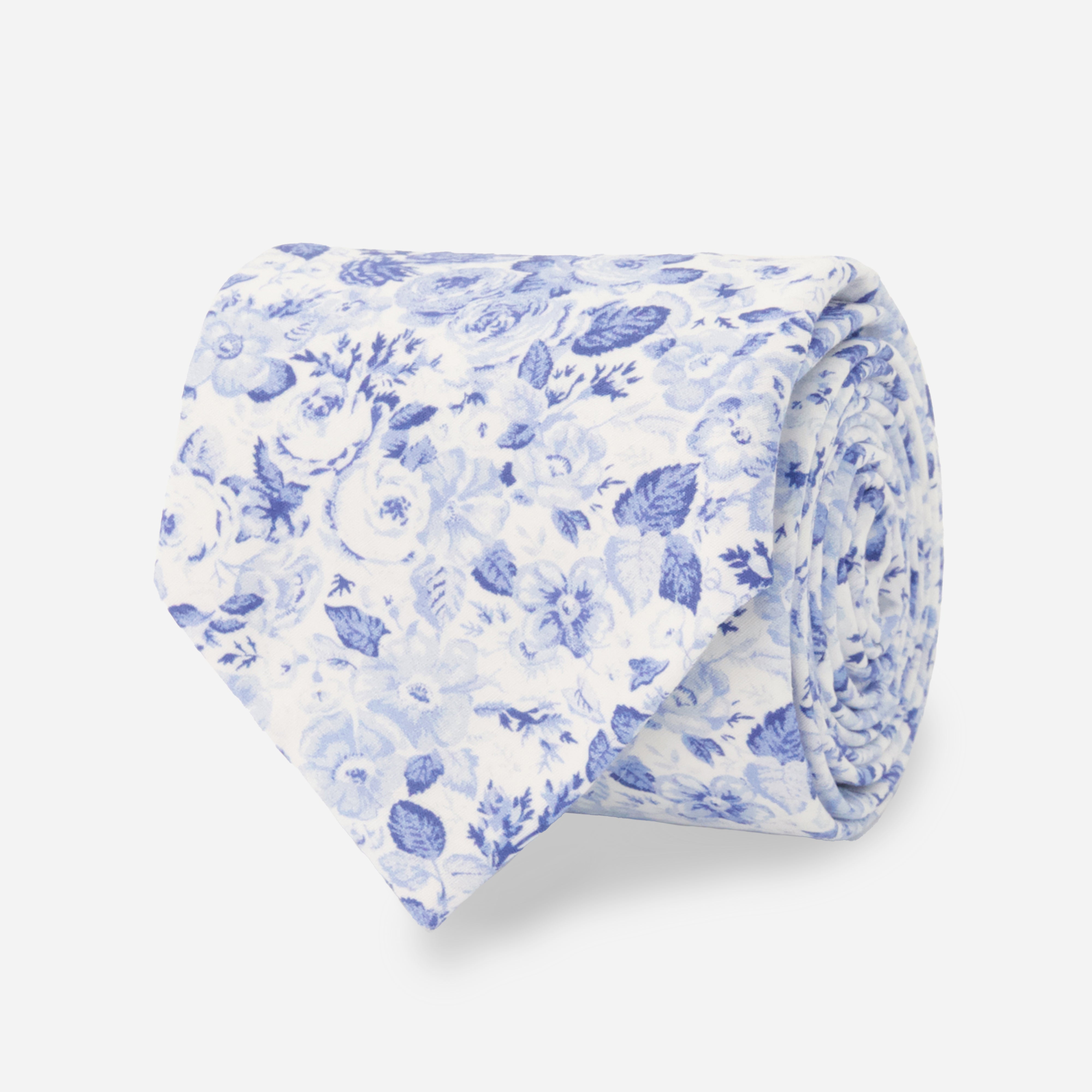 Quartet Floral White Tie