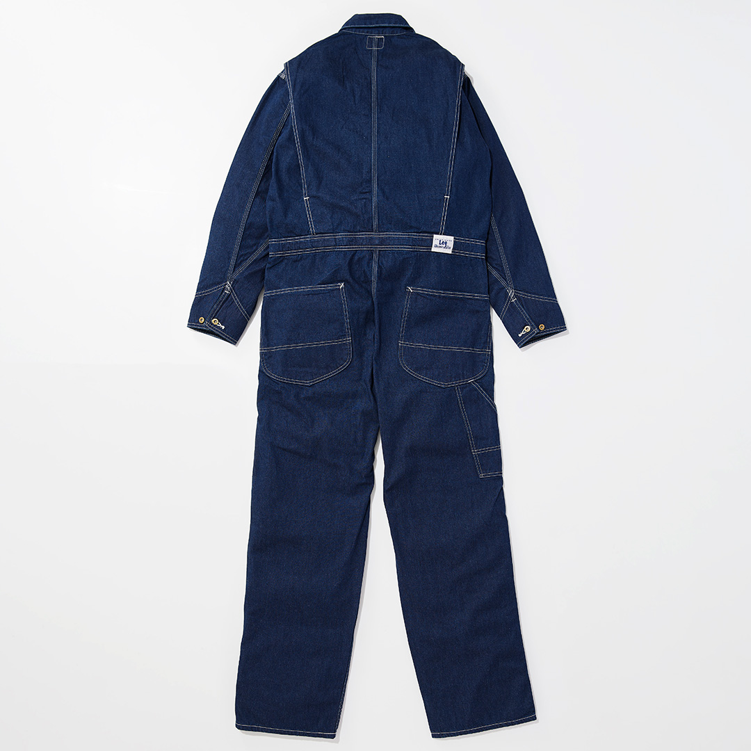 Back view showing the straight workwear cut