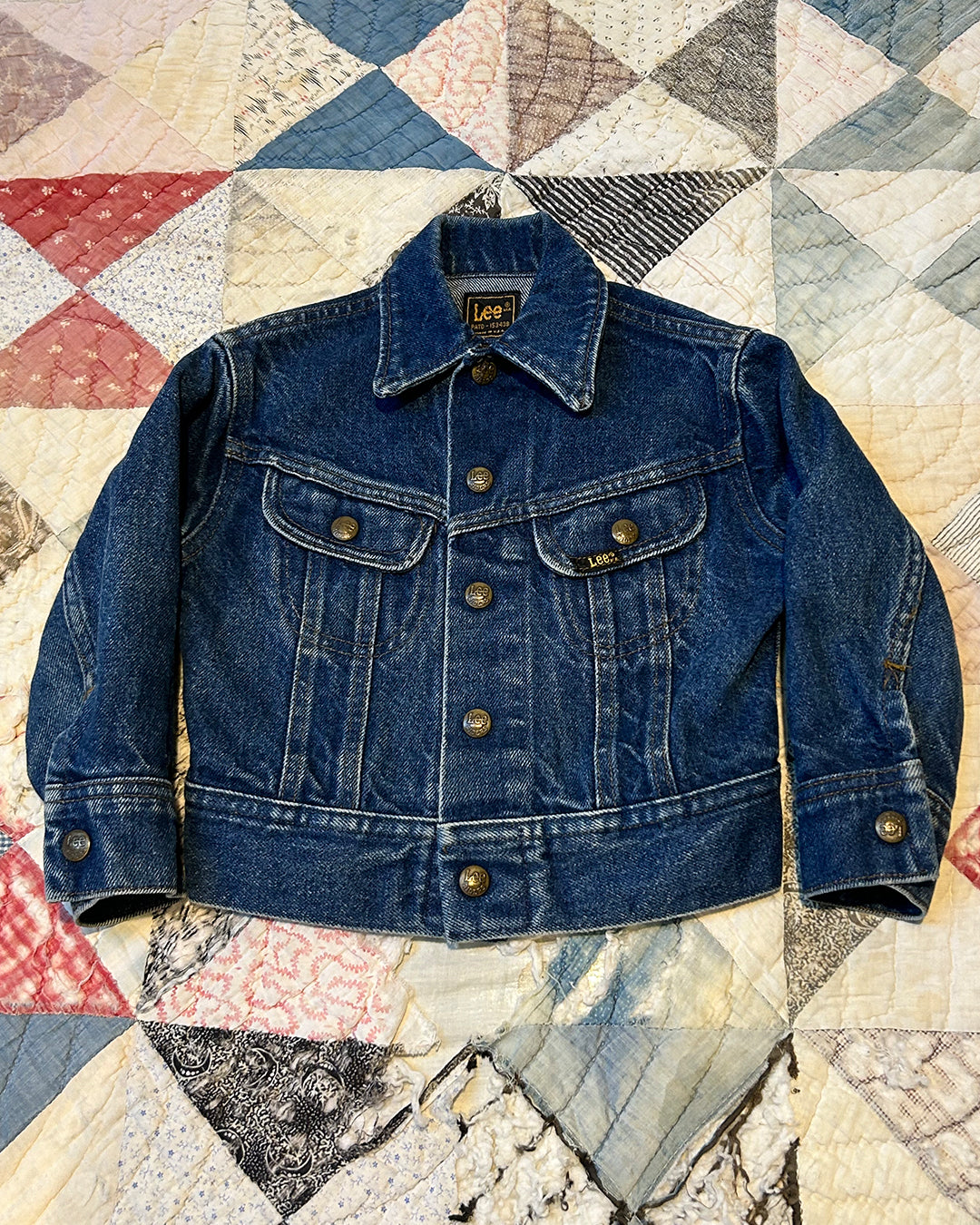 Vintage-inspired rider jacket with a quilted backdrop