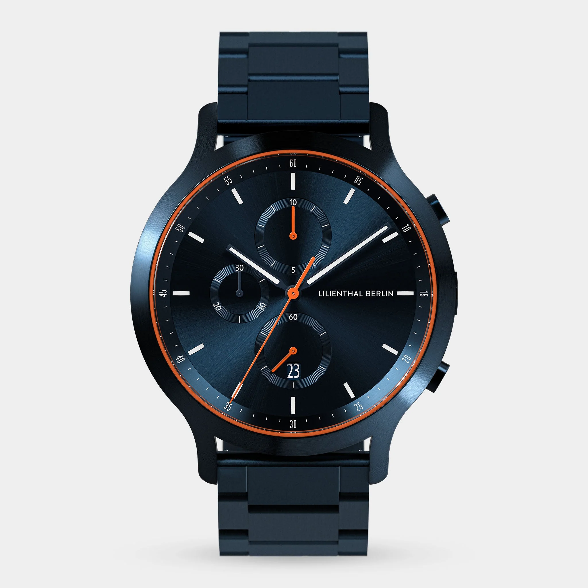 Chronograph – Blue Orange