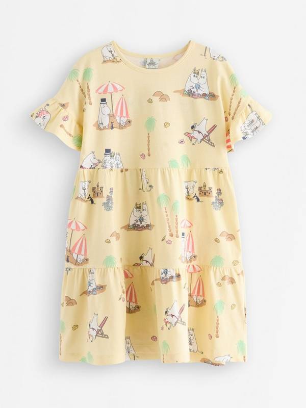 Moomin dress with short sleeves