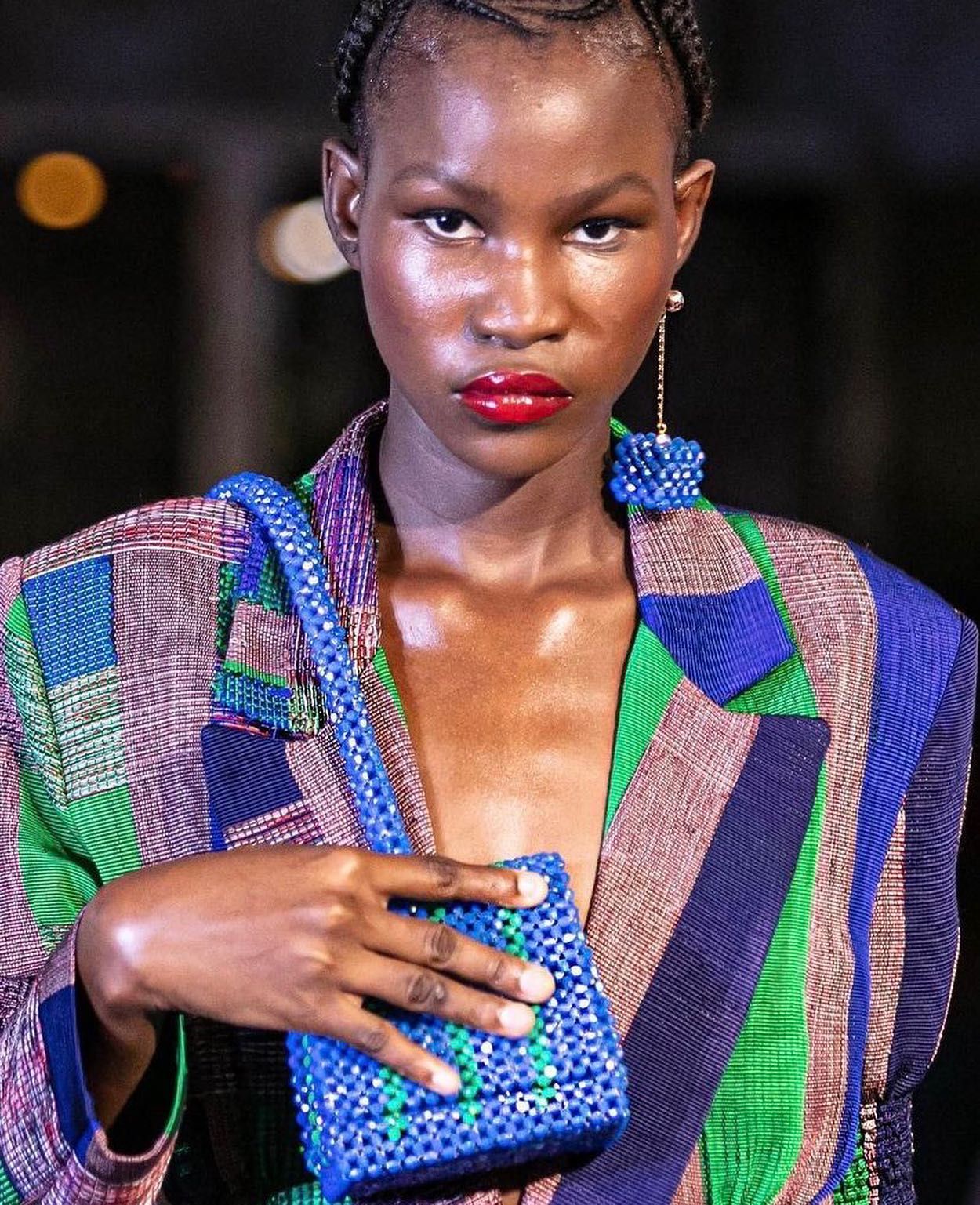 Beaded bag editorial