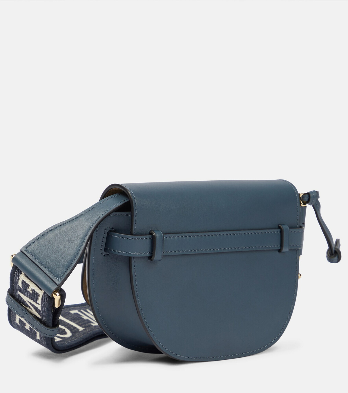 Interior suede lining with the adjustable crossbody strap