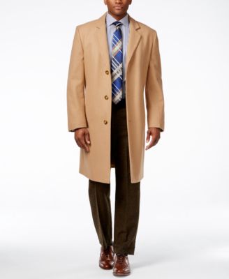 Men Signature Wool-Blend Overcoat