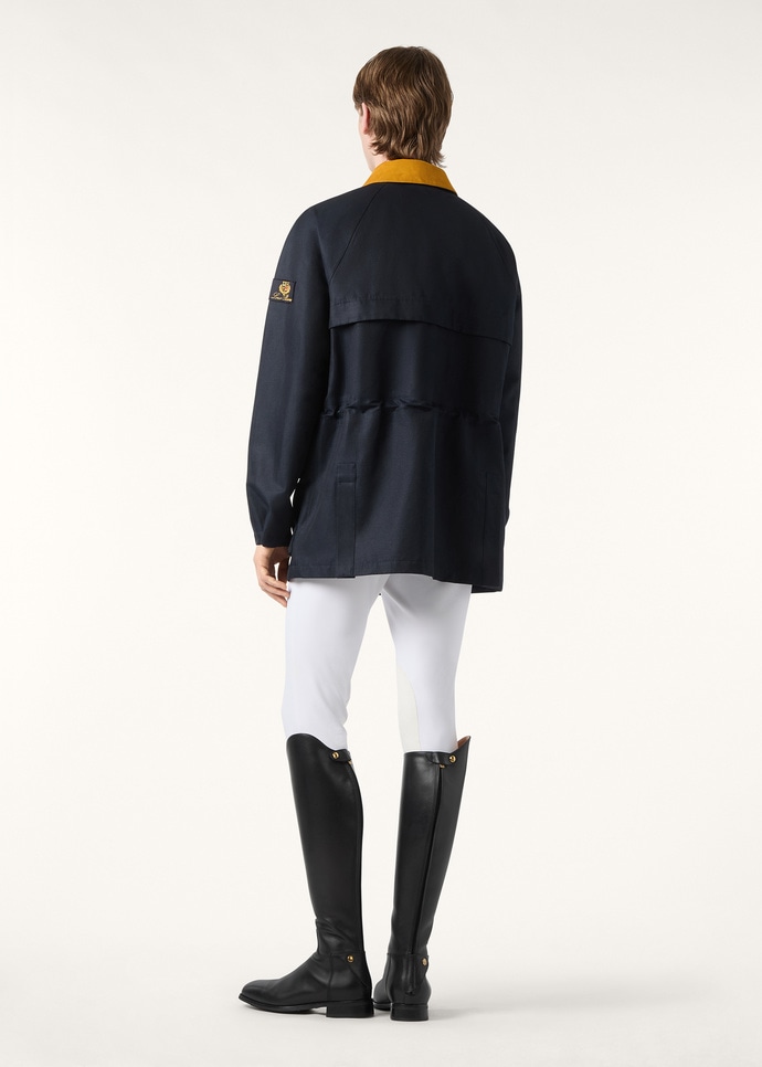 Patch pockets and the adjustable waist