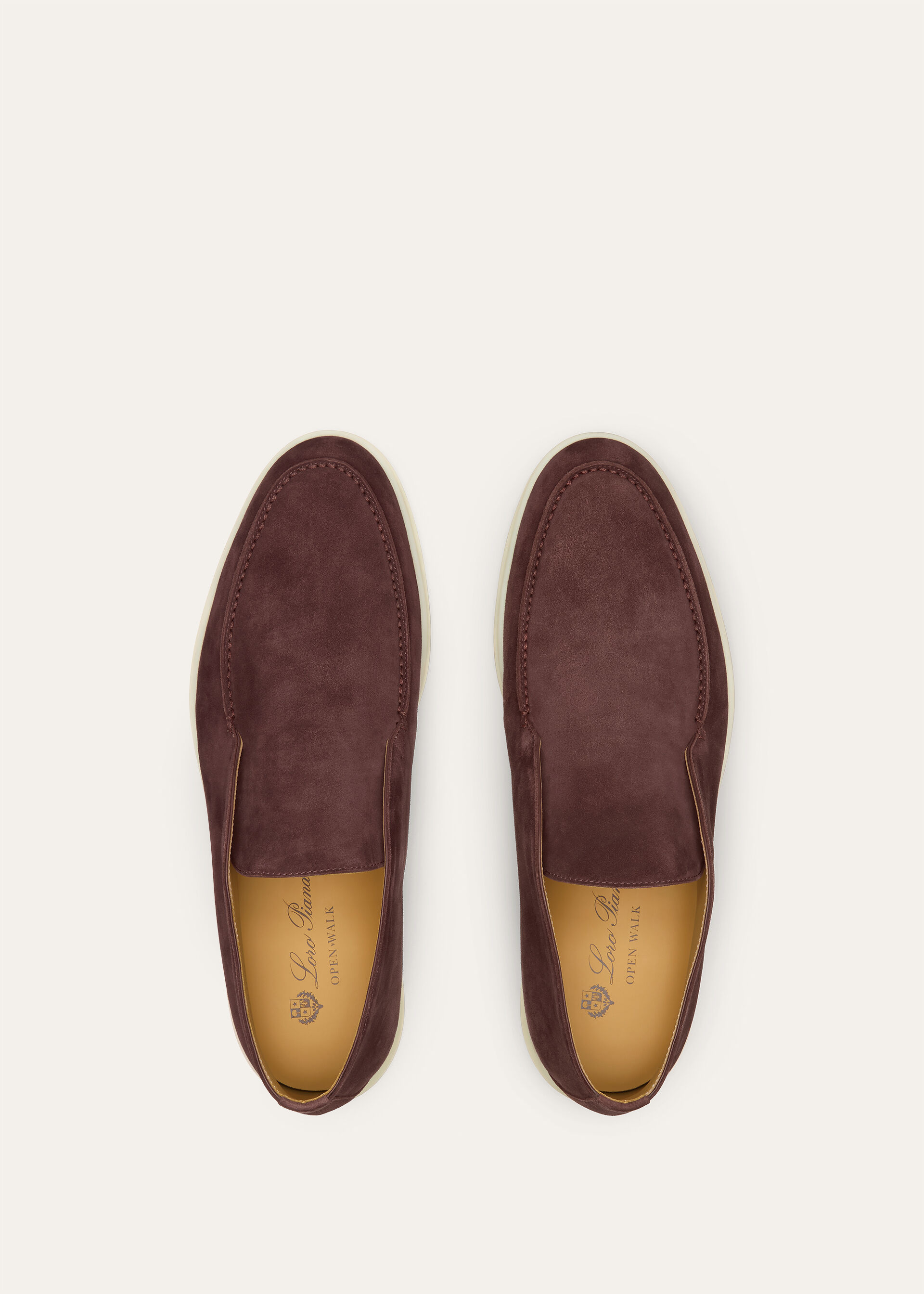 Pair, on the white rubber sole