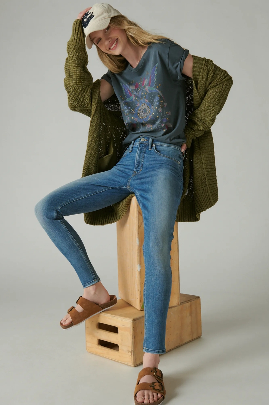 High Rise Bridgette Skinny