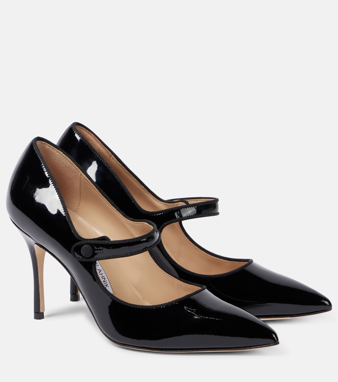 Campari 90 Patent Leather Mary Jane Pumps