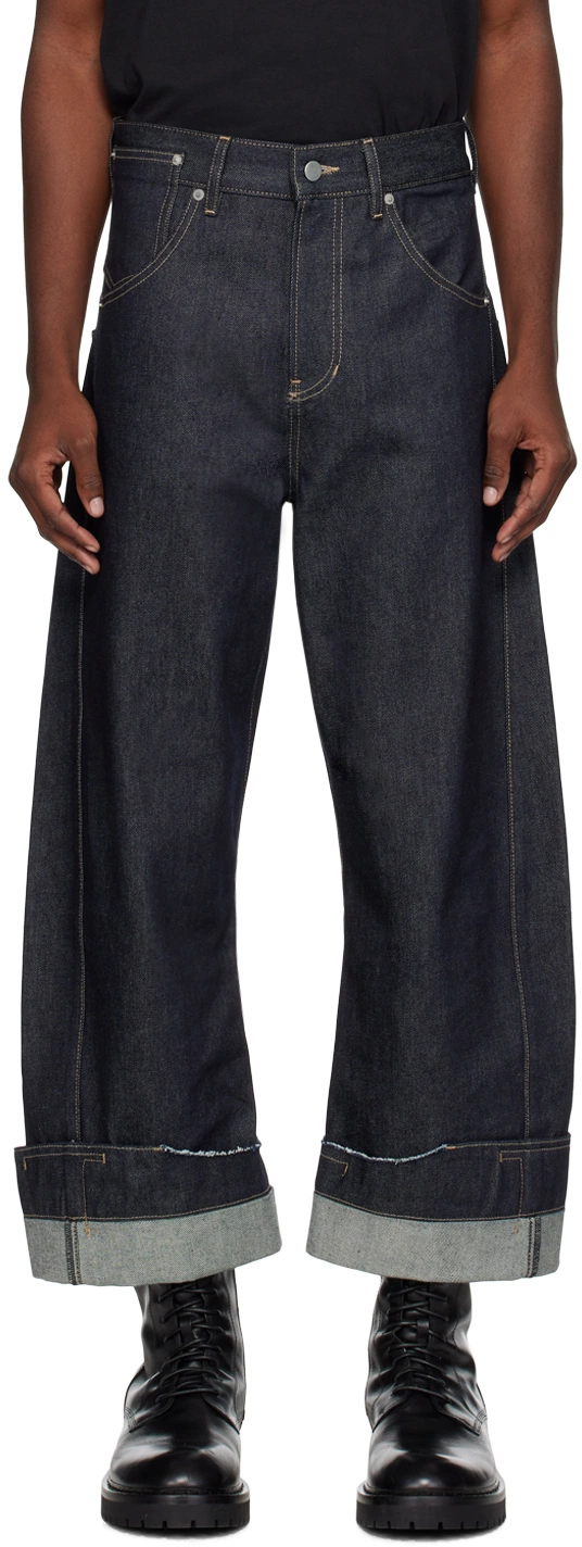 Indigo Oversized Jeans
