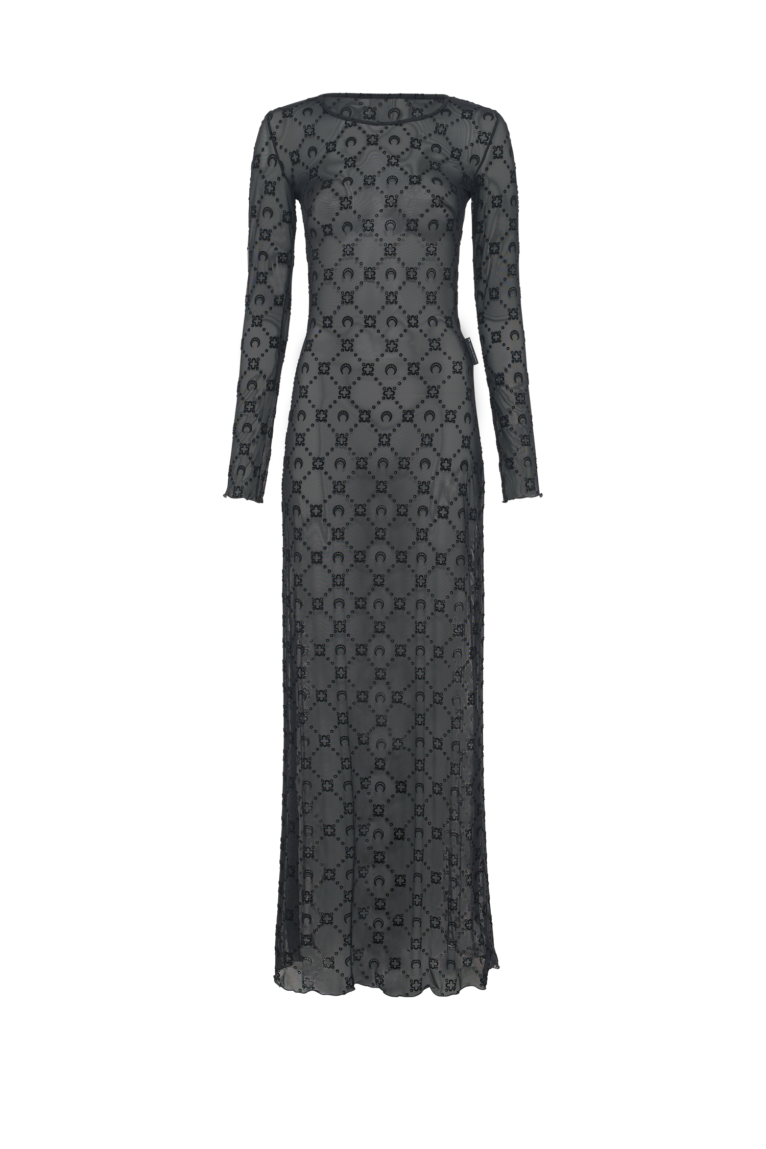 Studio view of the dress body