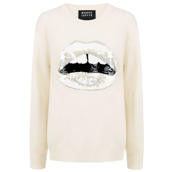 Lara Lip Sequin Sweater