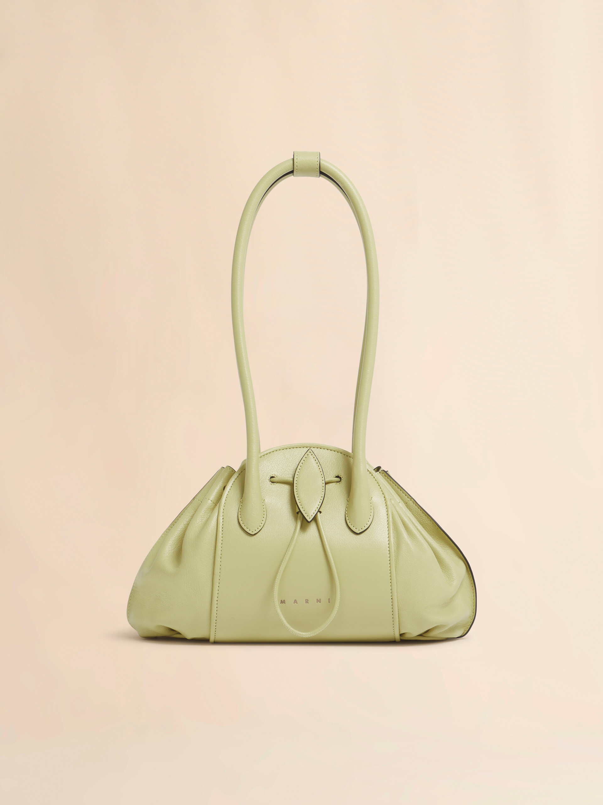 Acid green Tulipea Shoulder bag